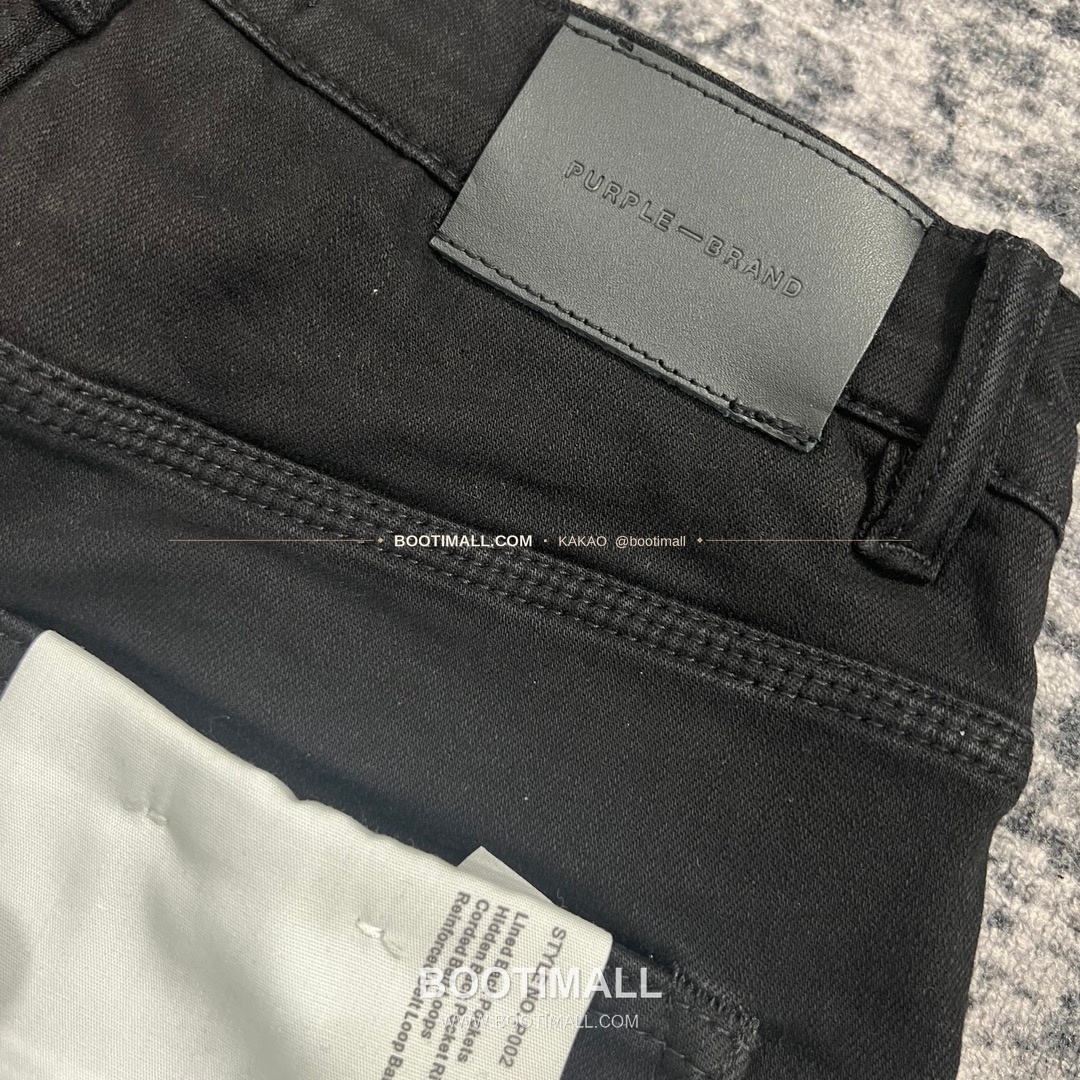 퍼플브랜드 코튼 디스트레스 슬림핏 남성 데님 팬츠 PURPLE BRAND Cotton Distressed Slim Fit Denim Pants PU20232200 9