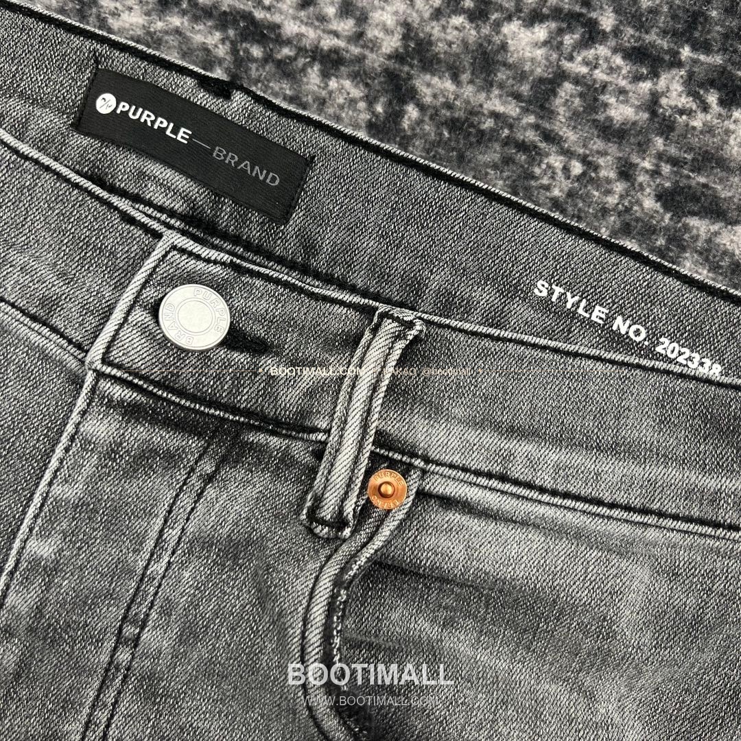 퍼플브랜드 코튼 디스트레스 슬림핏 데님 팬츠 PURPLE BRAND Cotton Distressed Slim Fit Denim Pants PU20233800 3
