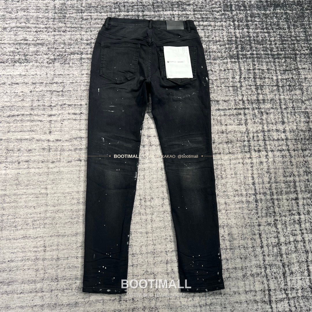 퍼플브랜드 코튼 디스트레스 슬림핏 데님 팬츠 PURPLE BRAND Cotton Distressed Slim Fit Denim Pants PU20233400 2