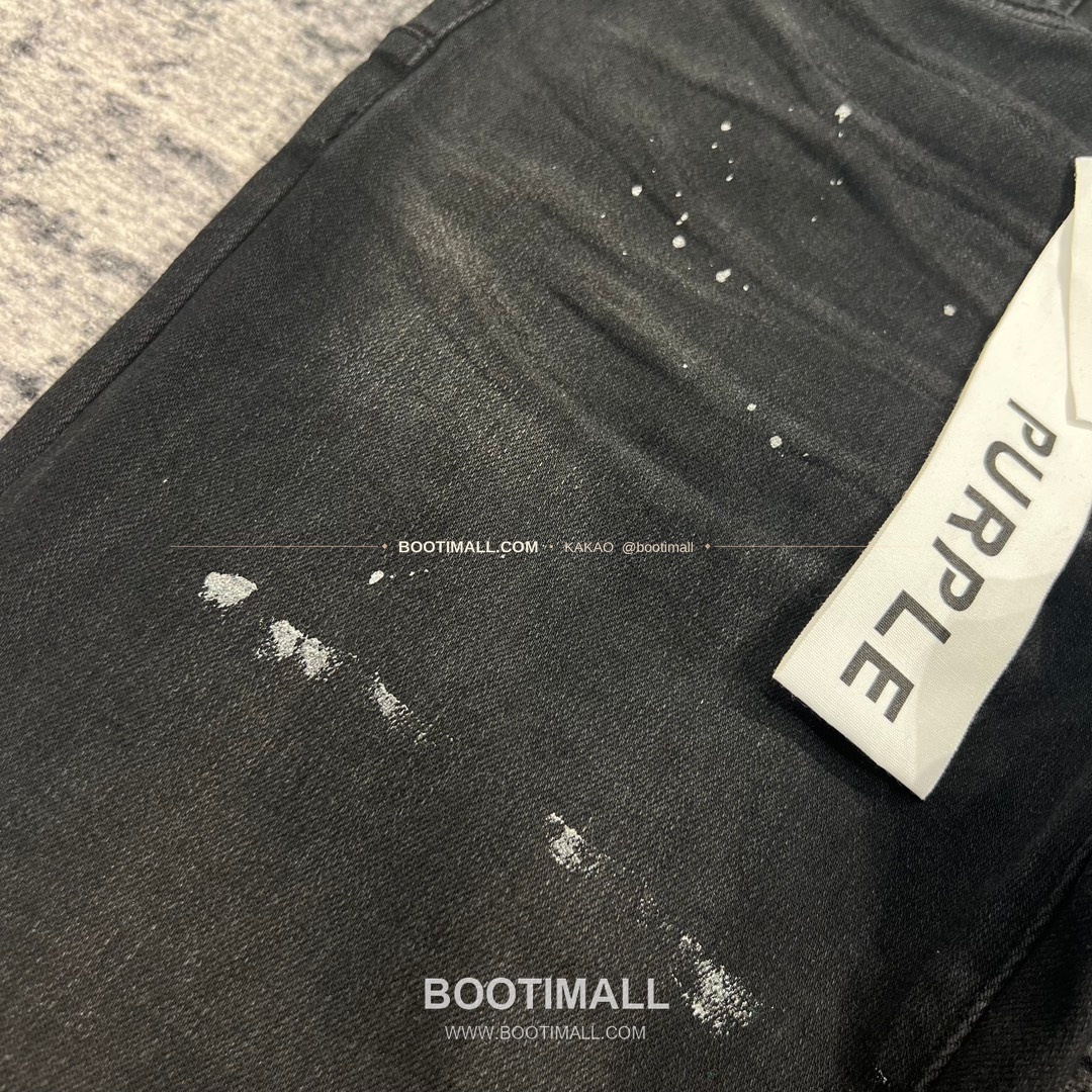 퍼플브랜드 코튼 디스트레스 슬림핏 데님 팬츠 PURPLE BRAND Cotton Distressed Slim Fit Denim Pants PU20233400 5