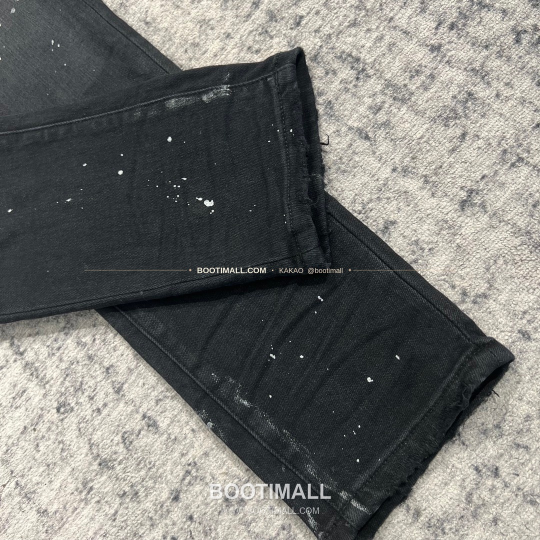 퍼플브랜드 코튼 디스트레스 슬림핏 데님 팬츠 PURPLE BRAND Cotton Distressed Slim Fit Denim Pants PU20233400 8