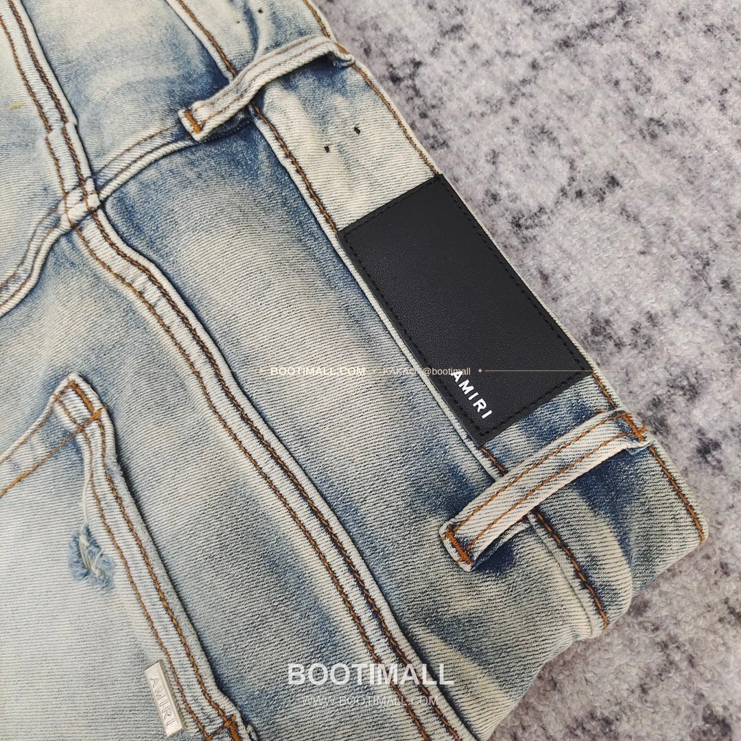 아미리 코튼 슬림핏 데님 팬츠 AMIRI Cotton Slim Fit Denim Pants PHM68000 9