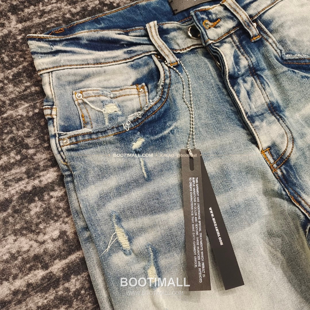 아미리 코튼 슬림핏 데님 팬츠 AMIRI Cotton Slim Fit Denim Pants PHM645000 2