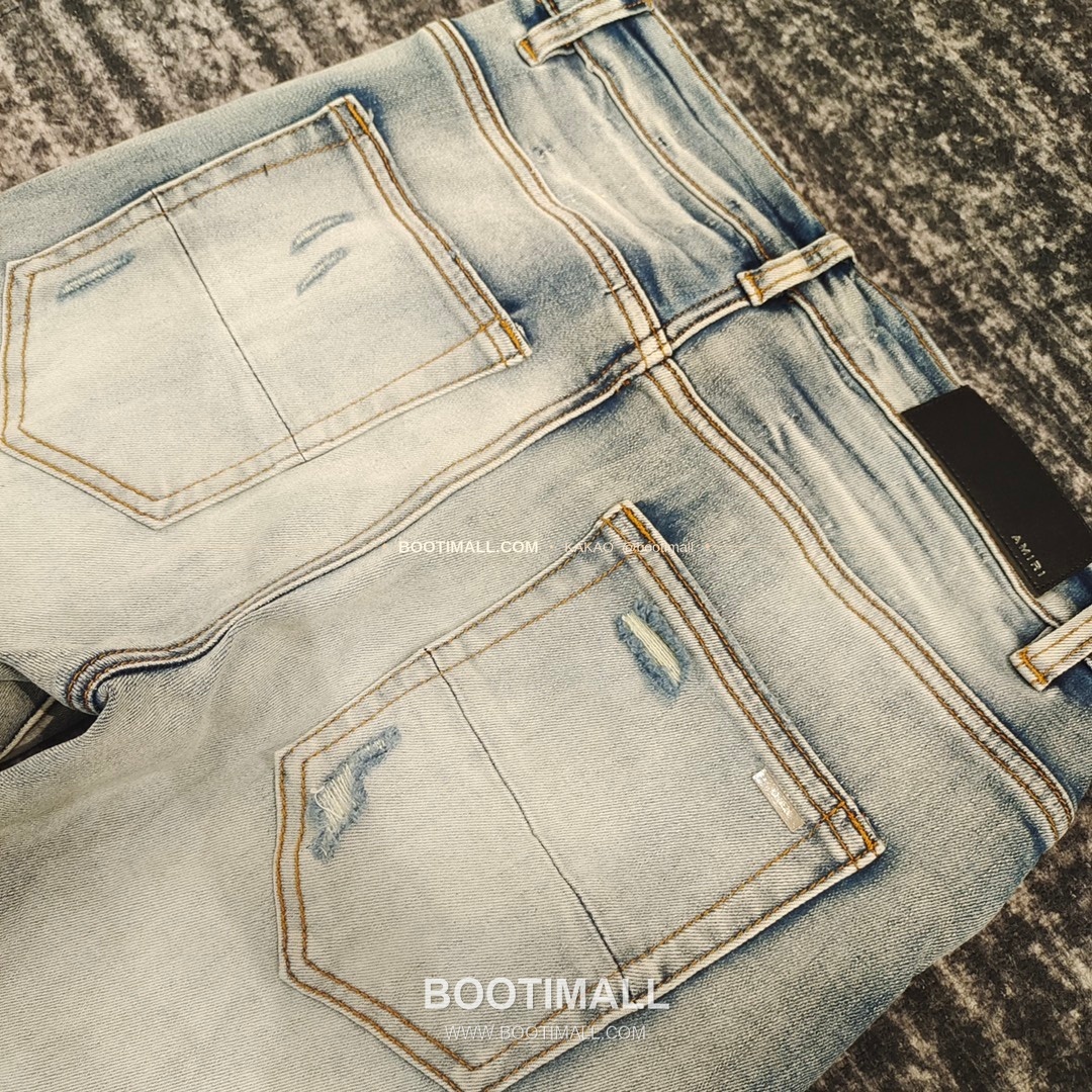 아미리 코튼 슬림핏 데님 팬츠 AMIRI Cotton Slim Fit Denim Pants PHM645000 9