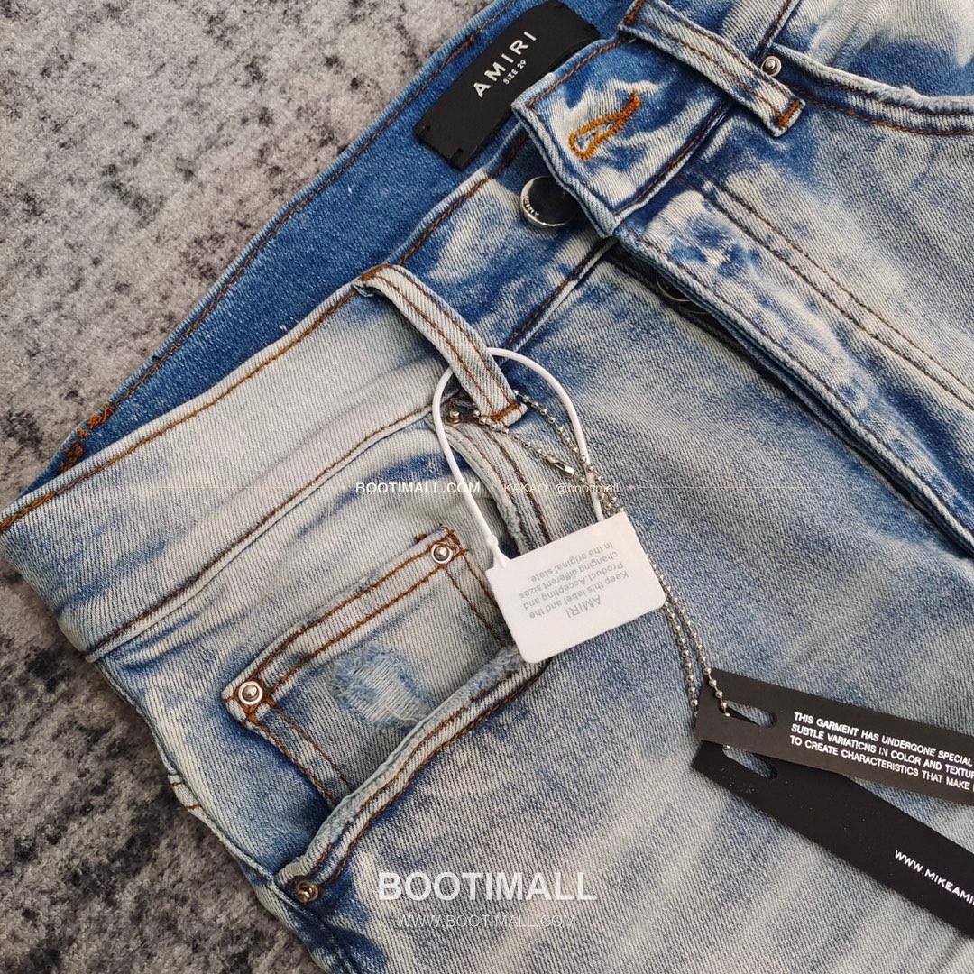 아미리 코튼 슬림핏 데님 팬츠 AMIRI Cotton Slim Fit Denim Pants PHM66400 3