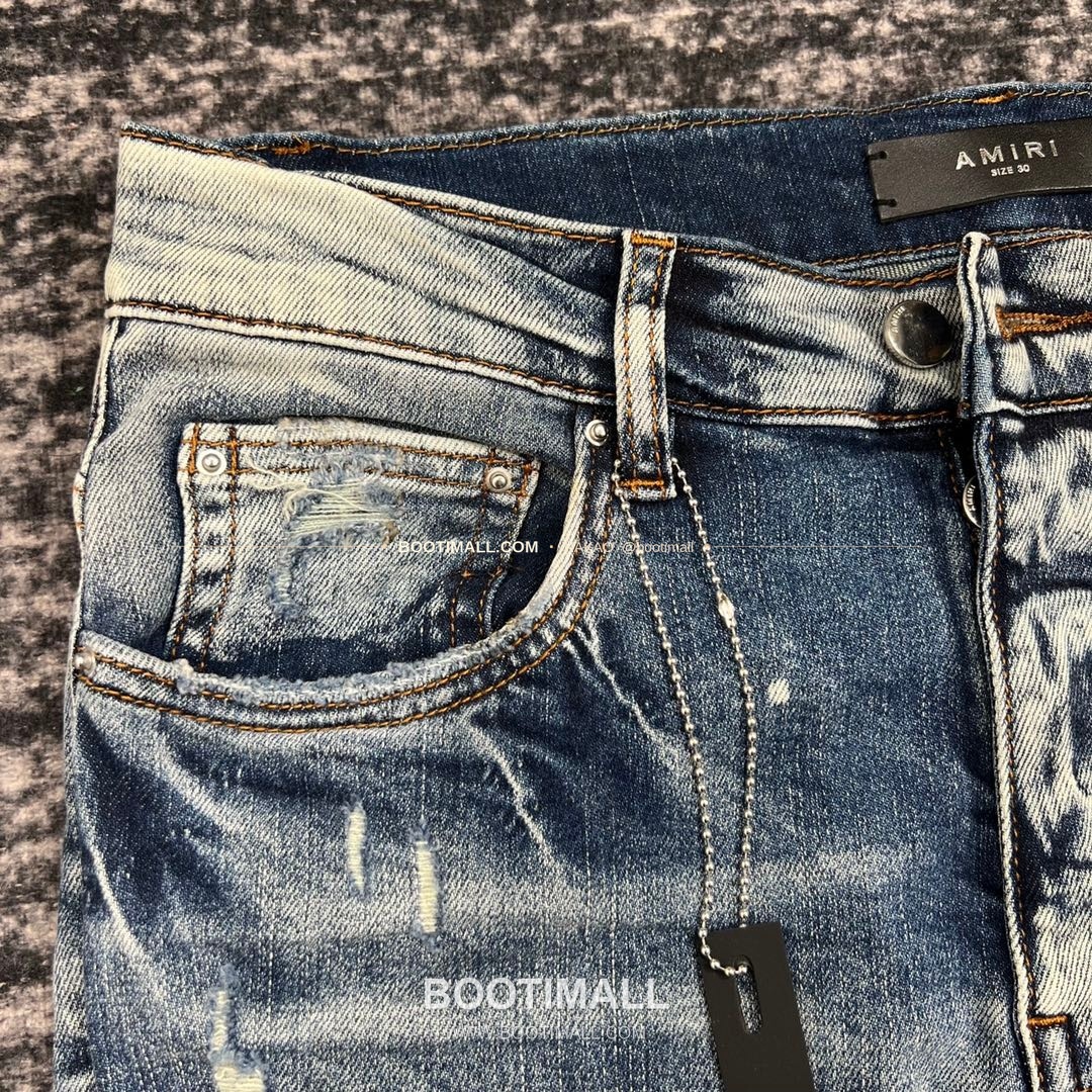 아미리 코튼 슬림핏 데님 팬츠 AMIRI Cotton Slim Fit Denim Pants PHM30500 3