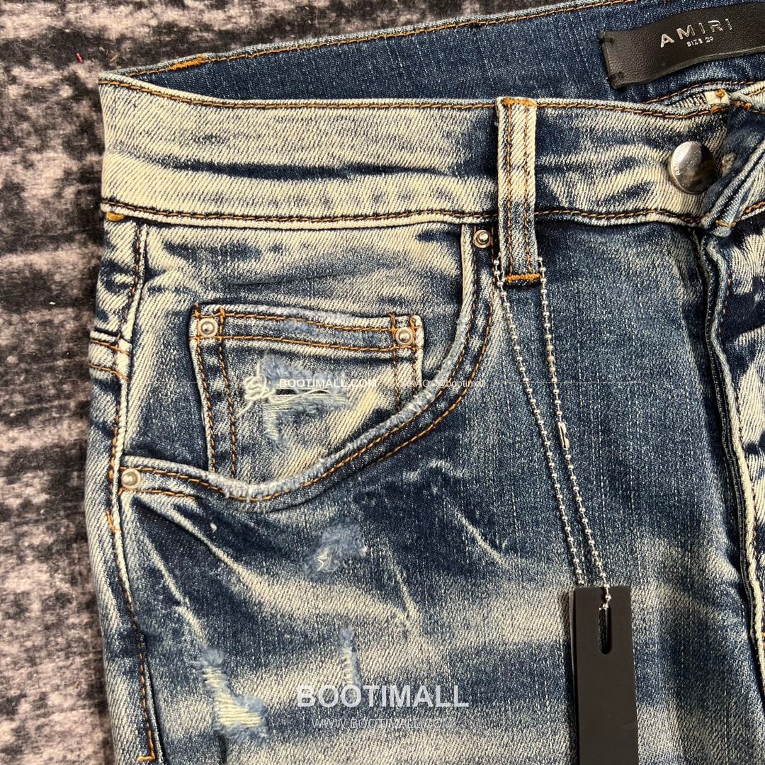 아미리 코튼 슬림핏 데님 팬츠 AMIRI Cotton Slim Fit Denim Pants PHM53100 6
