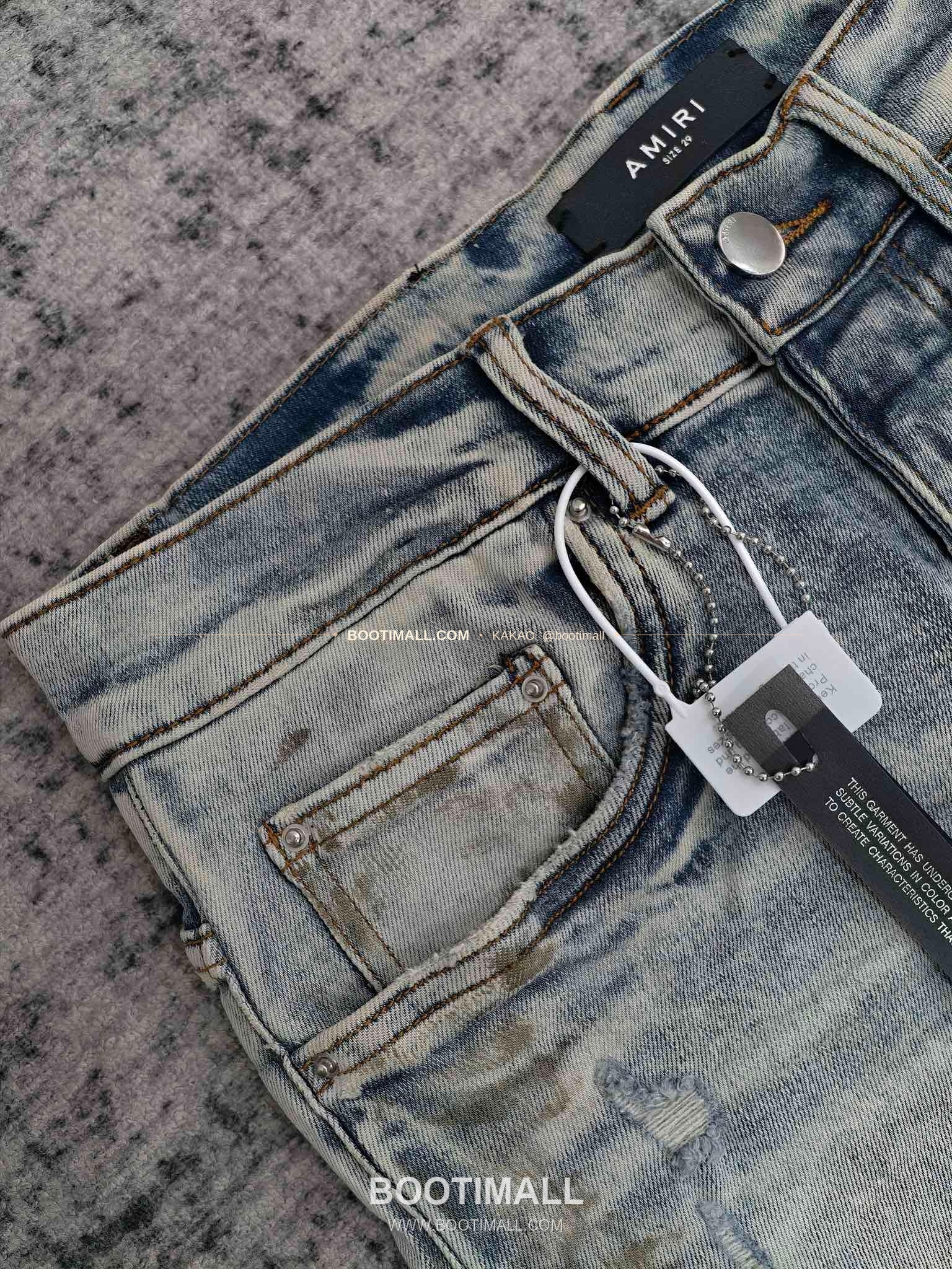 아미리 코튼 슬림핏 데님 팬츠 AMIRI Cotton Slim Fit Denim Pants PHM71700200 3