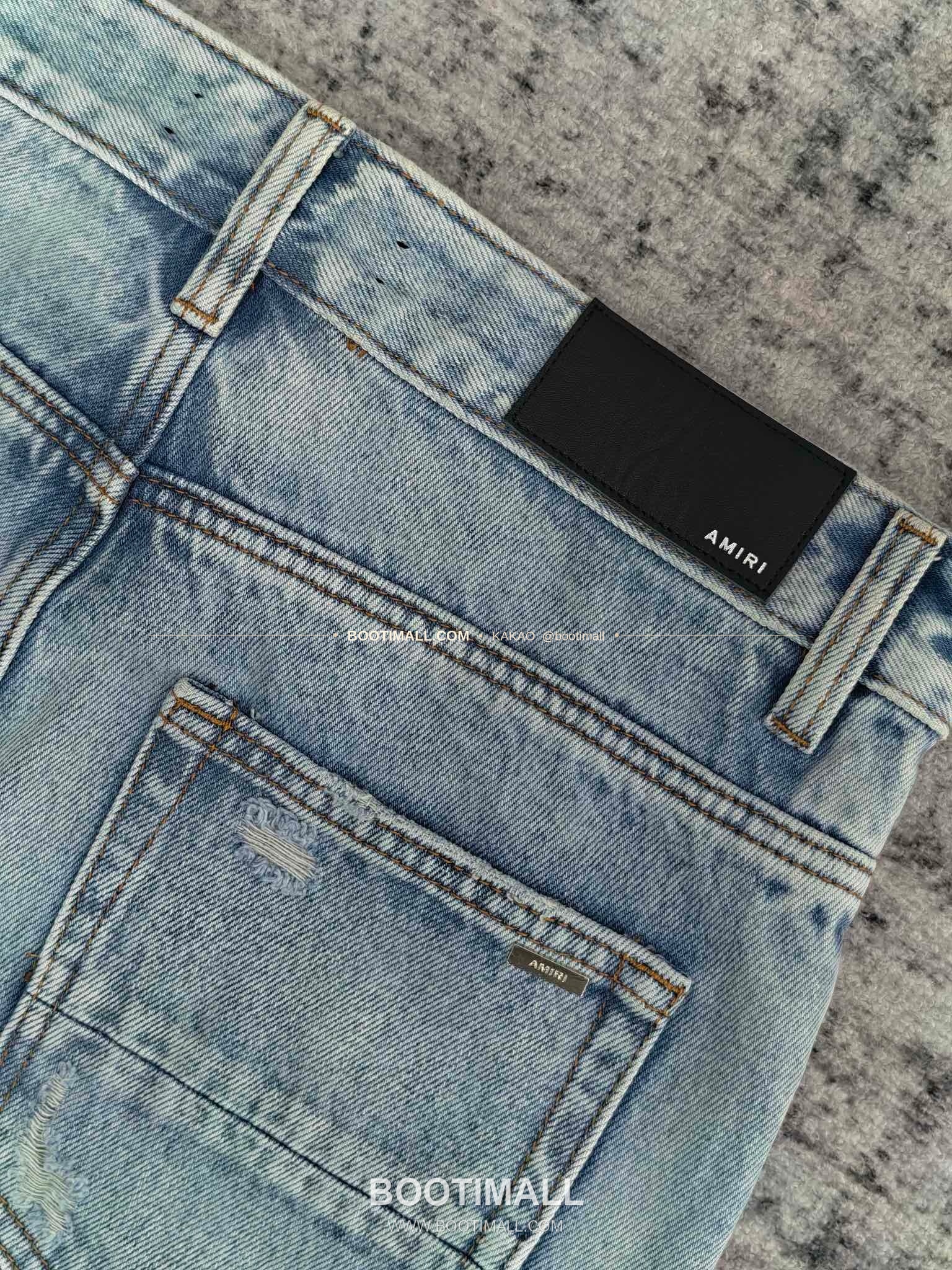 아미리 코튼 와이드핏 데님 팬츠 AMIRI Cotton Wide Fit Denim Pants PHM71300160 9