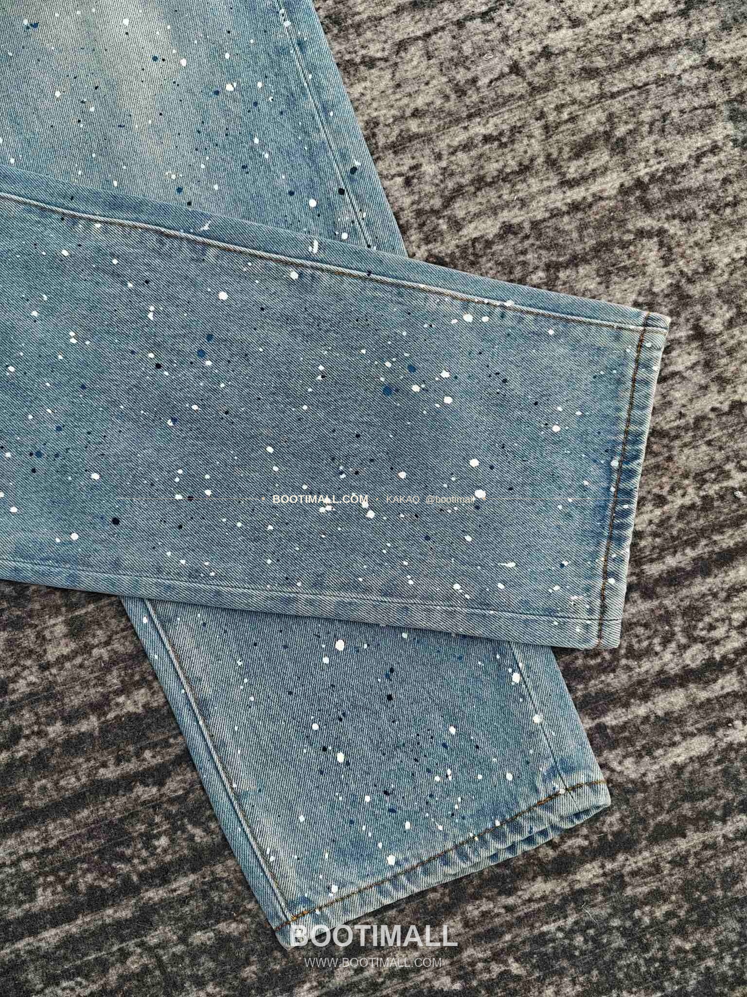 아미리 코튼 와이드핏 데님 팬츠 AMIRI Cotton Wide Fit Denim Pants PHM71300160 7