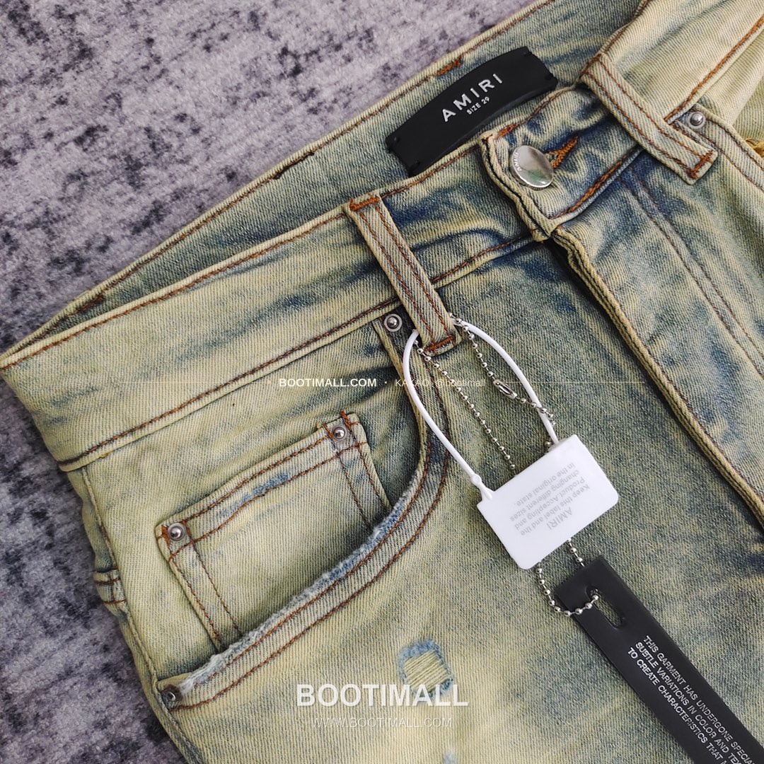 아미리 코튼 슬림핏 데님 팬츠 AMIRI Cotton Slim Fit Denim Pants PHM679000 3