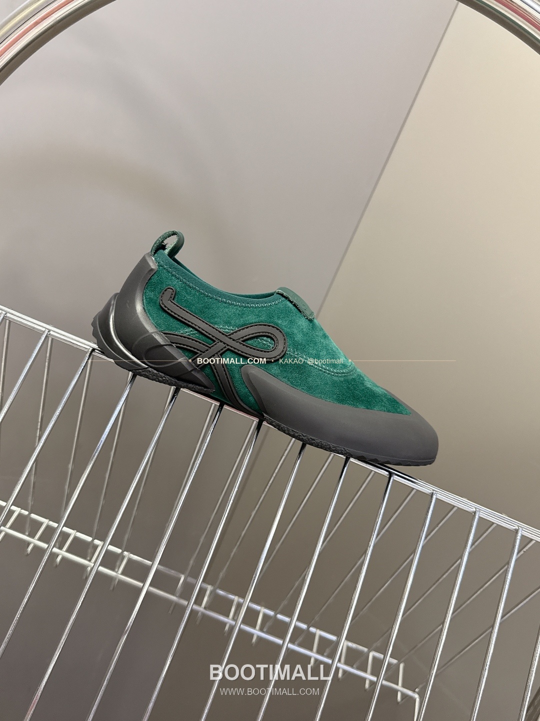 로에베 스웨이드 나일론 아나그램 러버솔 스니커즈 LOEWE Suede Nylon Anagram Rubber Sole Sneakers 5