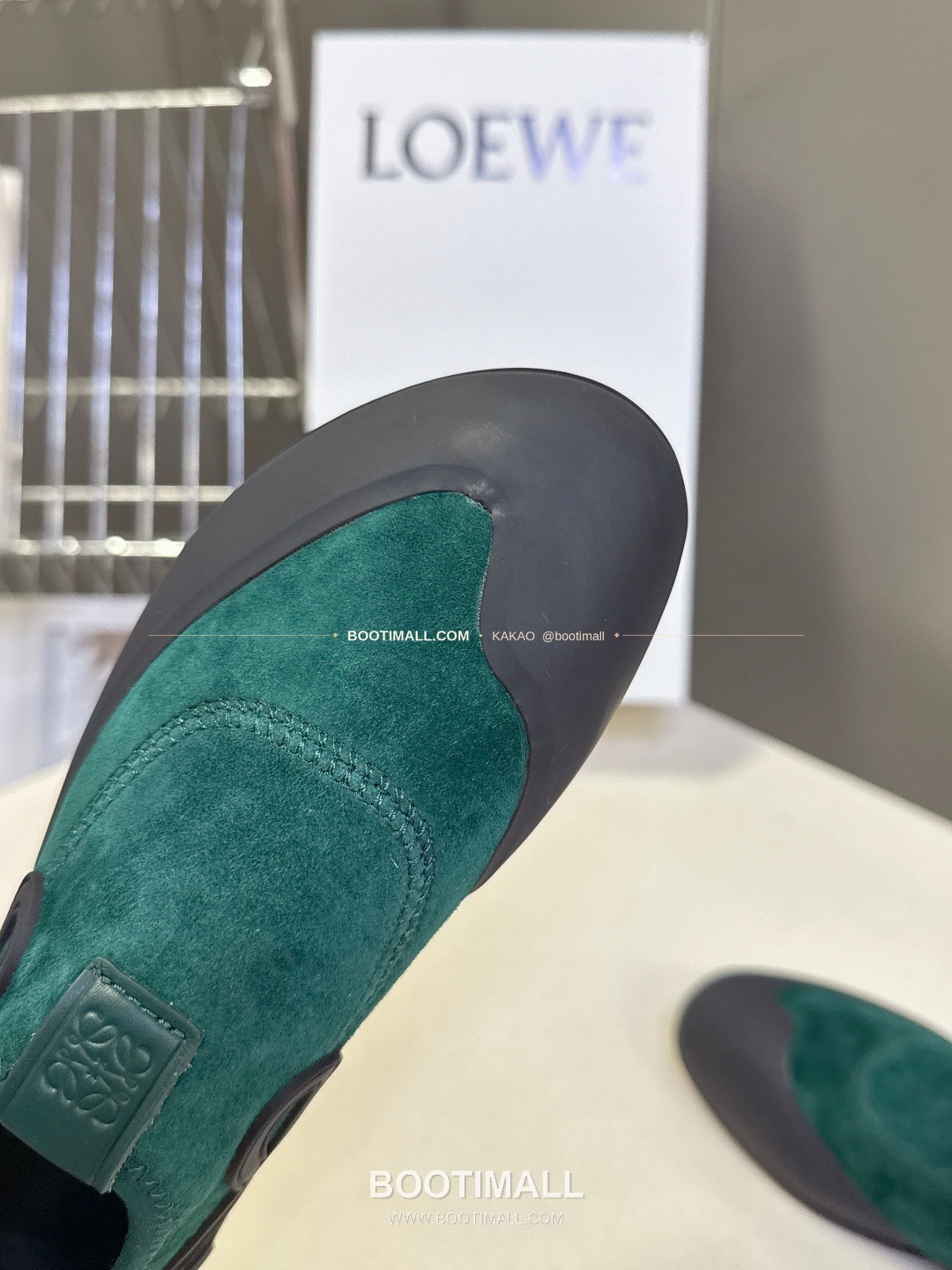 로에베 스웨이드 나일론 아나그램 러버솔 스니커즈 LOEWE Suede Nylon Anagram Rubber Sole Sneakers 7