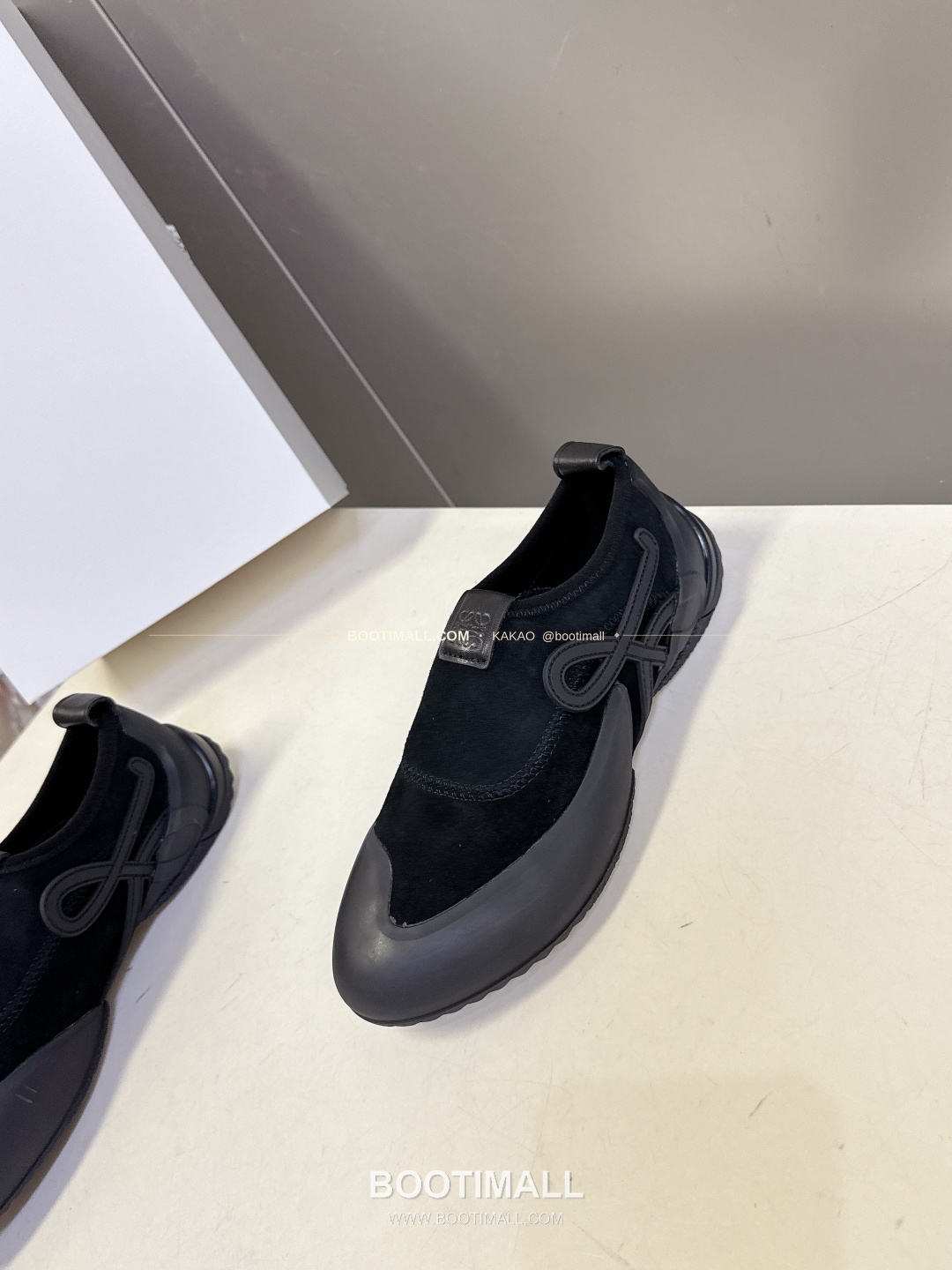 로에베 스웨이드 나일론 아나그램 러버솔 스니커즈 LOEWE Suede Nylon Anagram Rubber Sole Sneakers 3
