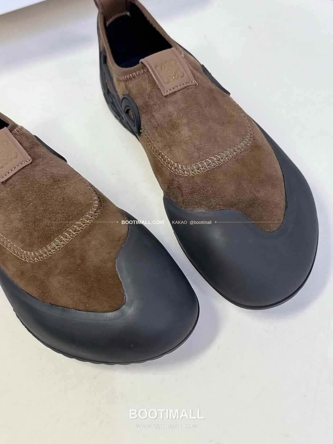 로에베 스웨이드 나일론 아나그램 러버솔 스니커즈 LOEWE Suede Nylon Anagram Rubber Sole Sneakers 8