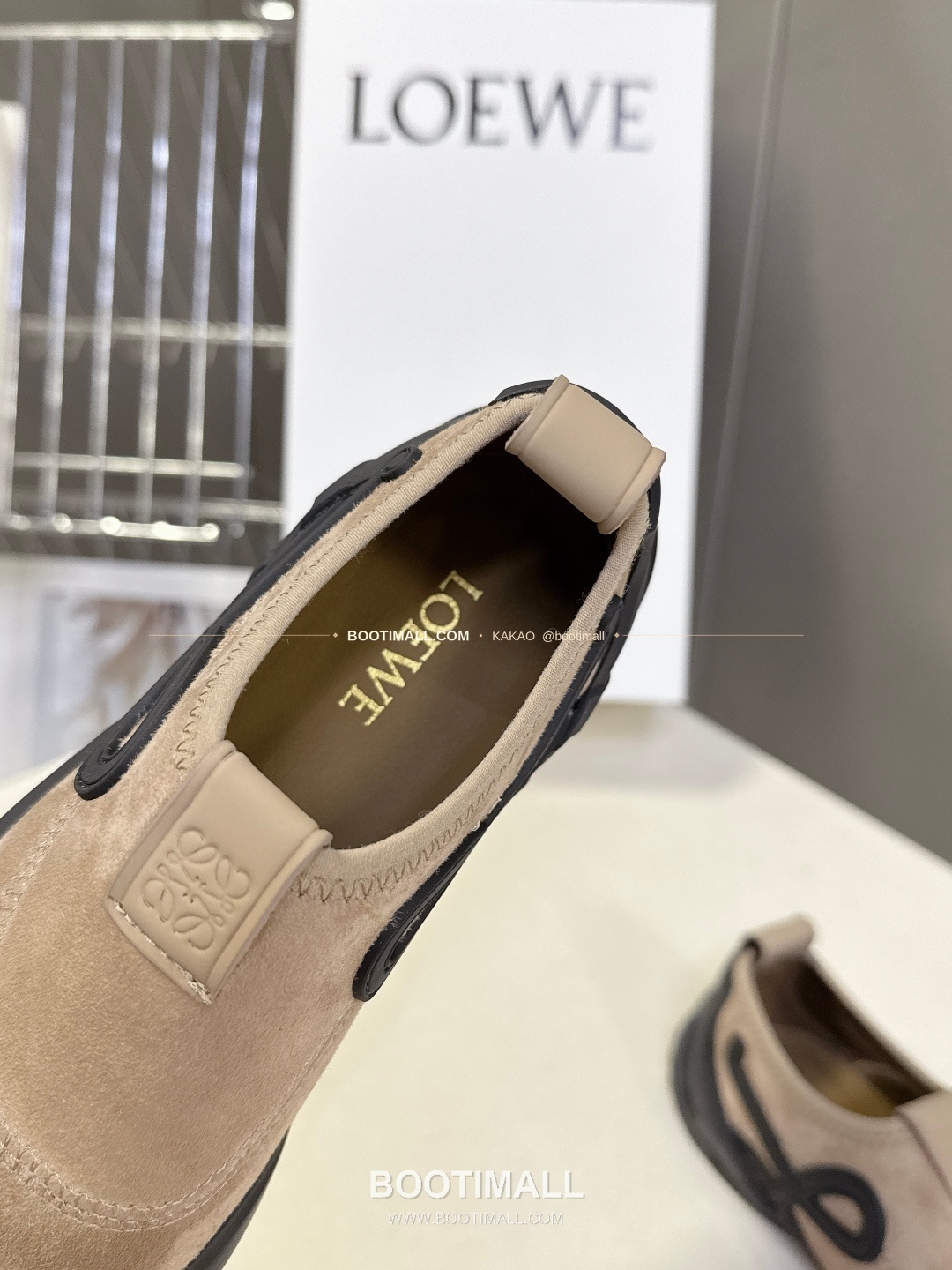 로에베 스웨이드 나일론 아나그램 러버솔 스니커즈 LOEWE Suede Nylon Anagram Rubber Sole Sneakers 7