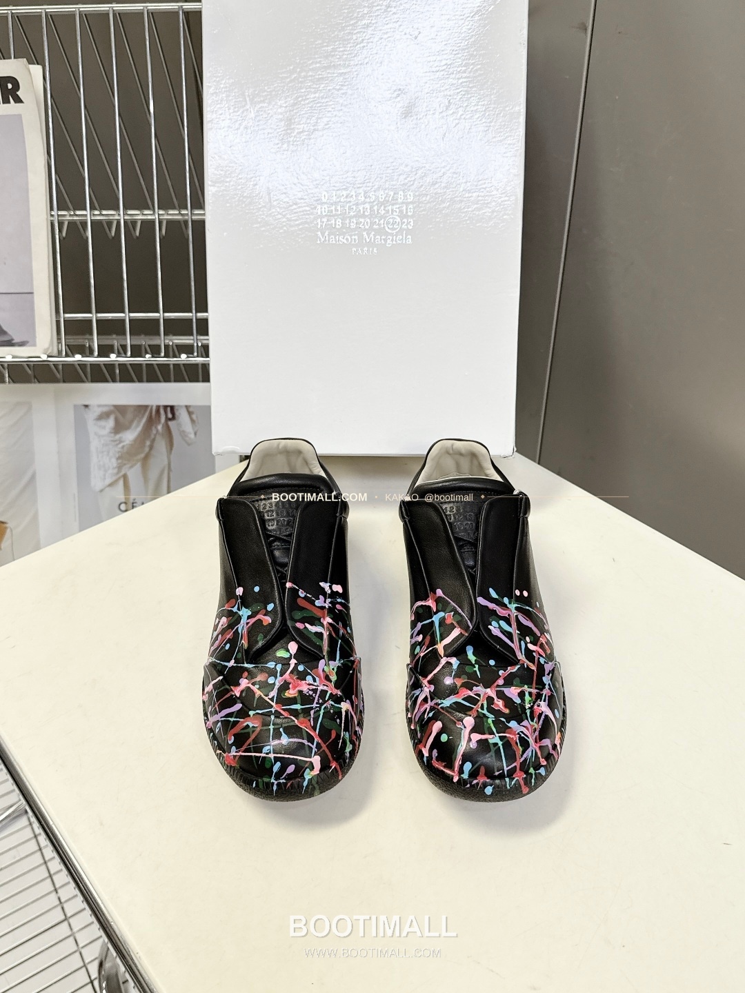 메종마르지엘라 퓨처 송아지가죽 히든밴드 하이탑 스니커즈 Maison Margiela Future Calfskin Hidden Band High-Top Sneakers 1