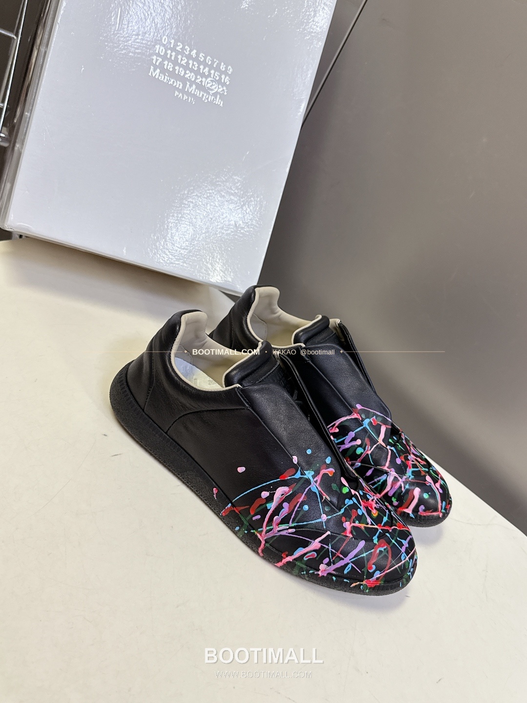 메종마르지엘라 퓨처 송아지가죽 히든밴드 하이탑 스니커즈 Maison Margiela Future Calfskin Hidden Band High-Top Sneakers 2