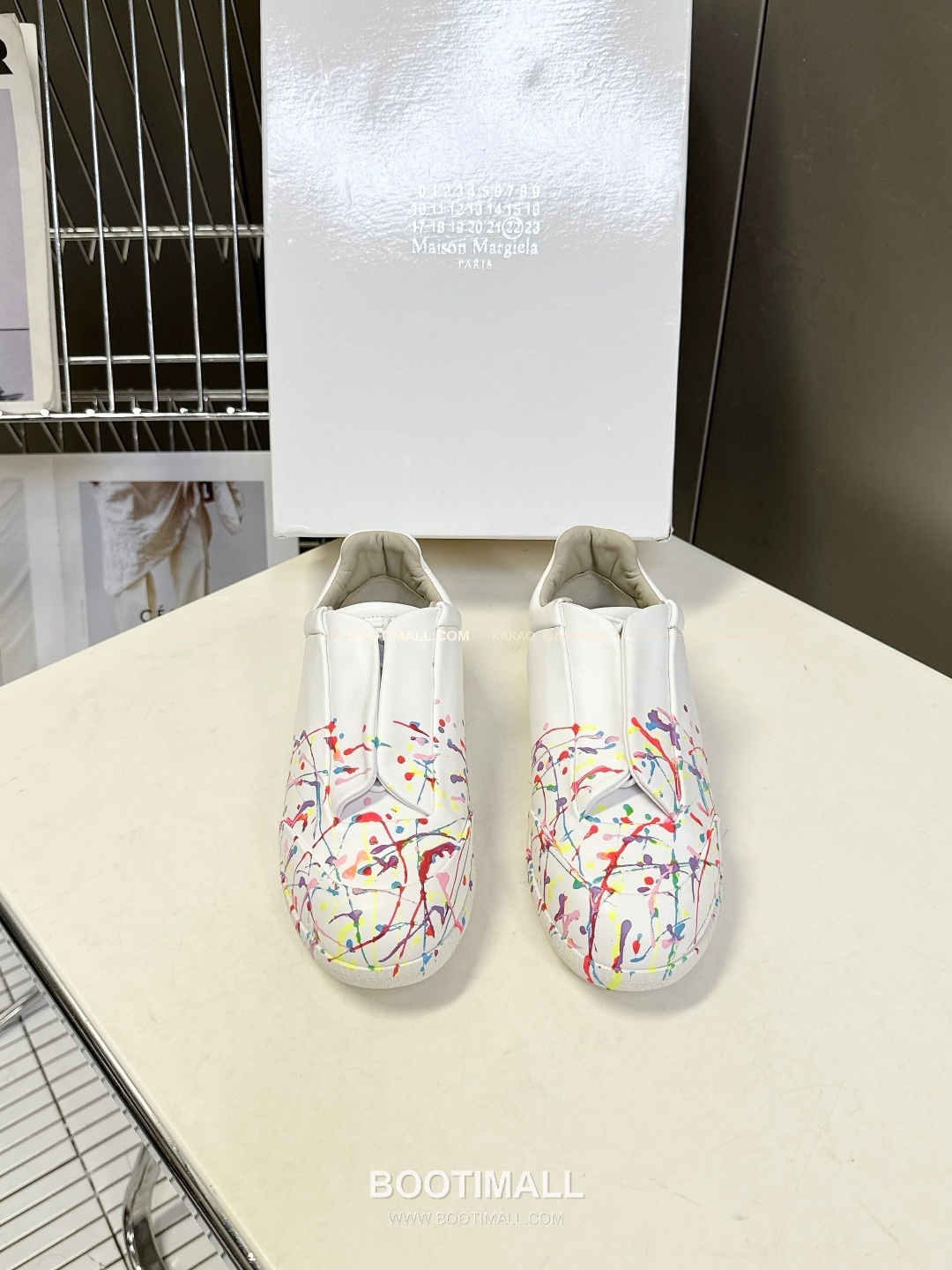 메종마르지엘라 퓨처 송아지가죽 히든밴드 하이탑 스니커즈 Maison Margiela Future Calfskin Hidden Band High-Top Sneakers 1