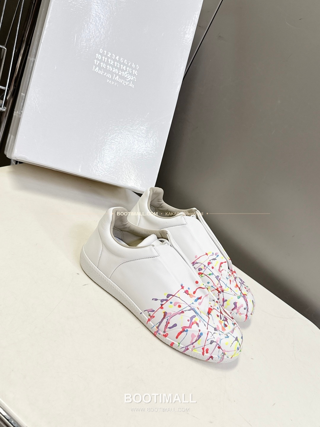 메종마르지엘라 퓨처 송아지가죽 히든밴드 하이탑 스니커즈 Maison Margiela Future Calfskin Hidden Band High-Top Sneakers 3