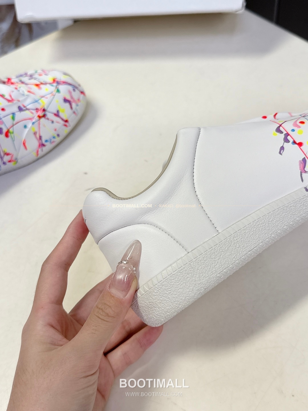 메종마르지엘라 퓨처 송아지가죽 히든밴드 하이탑 스니커즈 Maison Margiela Future Calfskin Hidden Band High-Top Sneakers 8