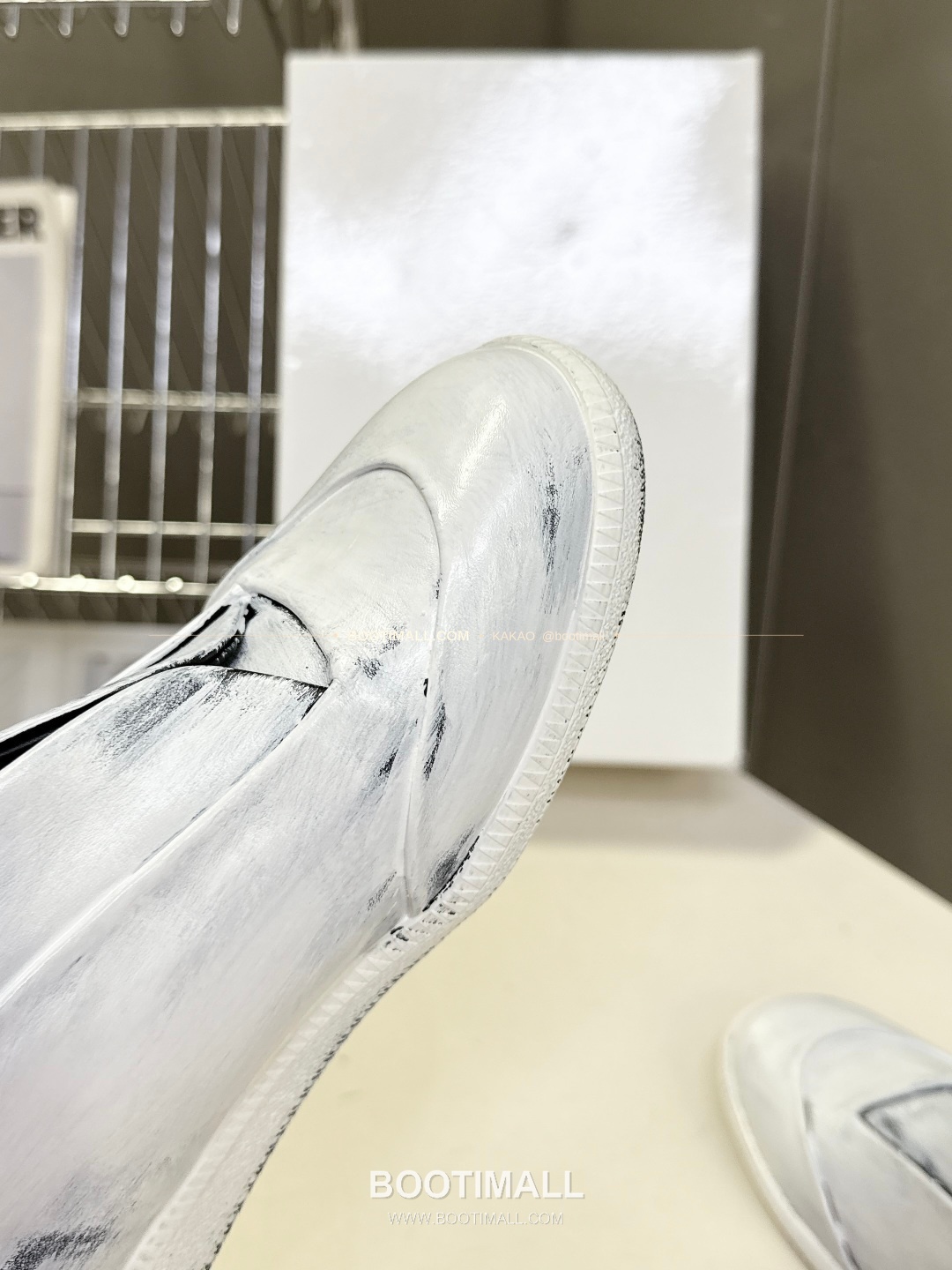 메종마르지엘라 퓨처 송아지가죽 히든밴드 하이탑 스니커즈 Maison Margiela Future Calfskin Hidden Band High-Top Sneakers 7