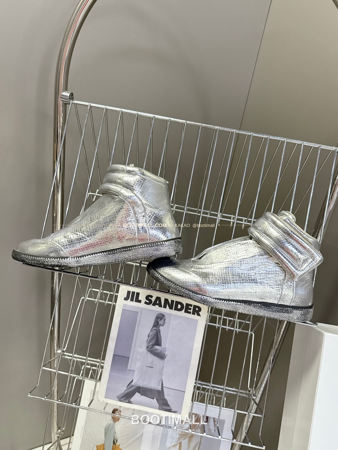 메종마르지엘라 퓨처 송아지가죽 히든밴드 하이탑 스니커즈 Maison Margiela Future Calfskin Hidden Band High-Top Sneakers 6