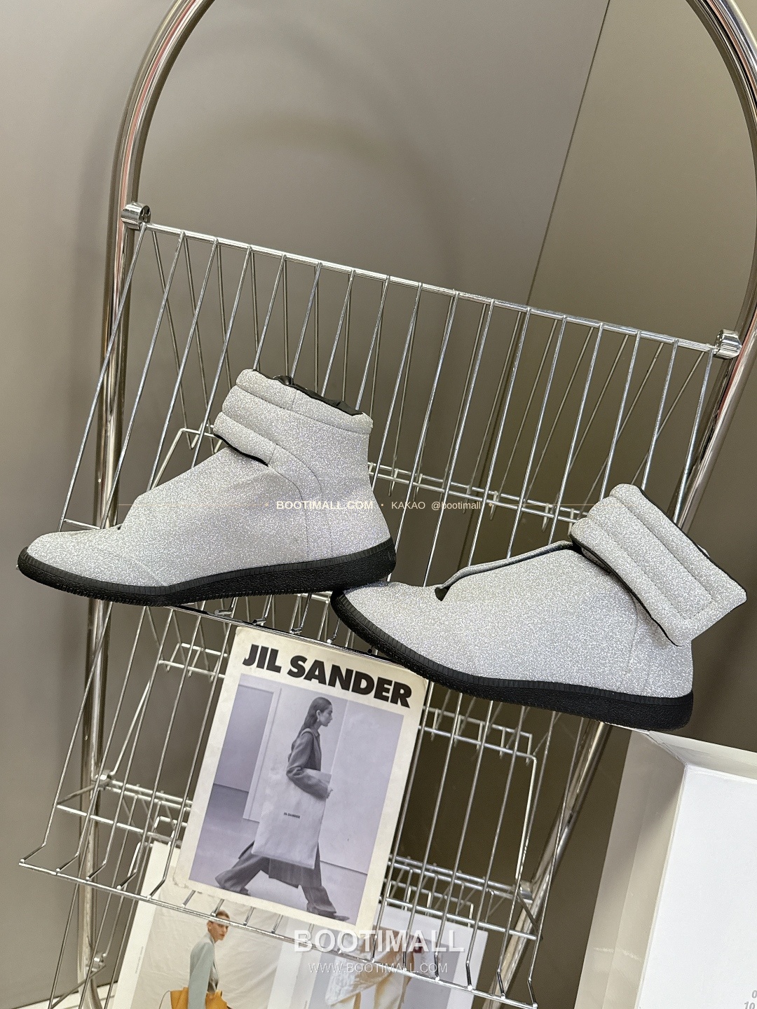 메종마르지엘라 퓨처 송아지가죽 히든밴드 하이탑 스니커즈 Maison Margiela Future Calfskin Hidden Band High-Top Sneakers 6