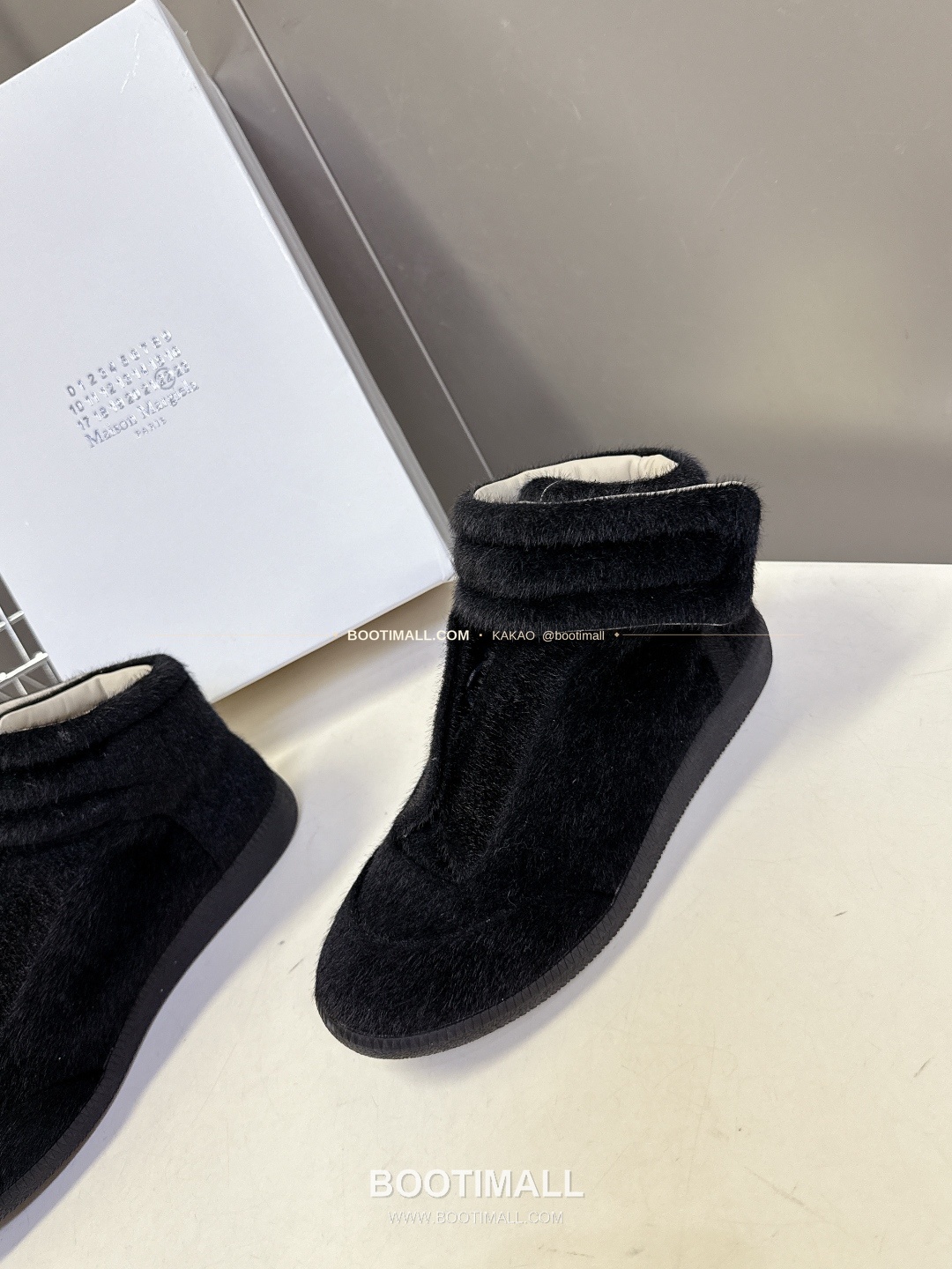 메종마르지엘라 퓨처 송아지가죽 히든밴드 하이탑 스니커즈 Maison Margiela Future Calfskin Hidden Band High-Top Sneakers 3