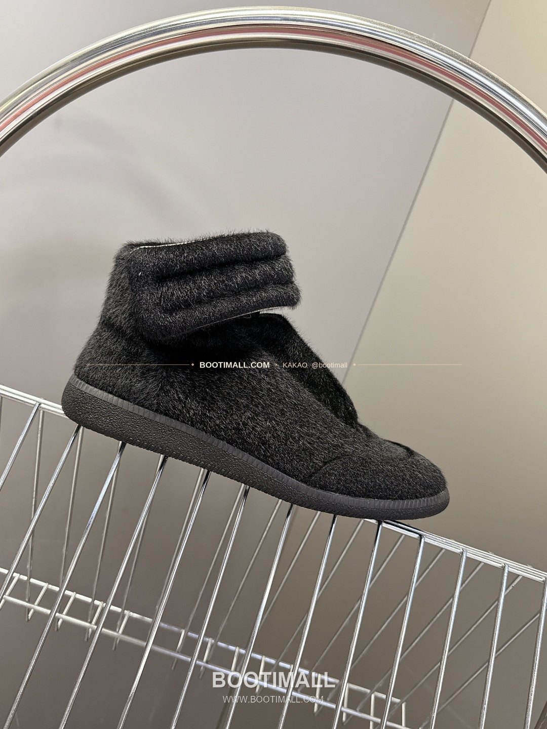 메종마르지엘라 퓨처 송아지가죽 히든밴드 하이탑 스니커즈 Maison Margiela Future Calfskin Hidden Band High-Top Sneakers 5