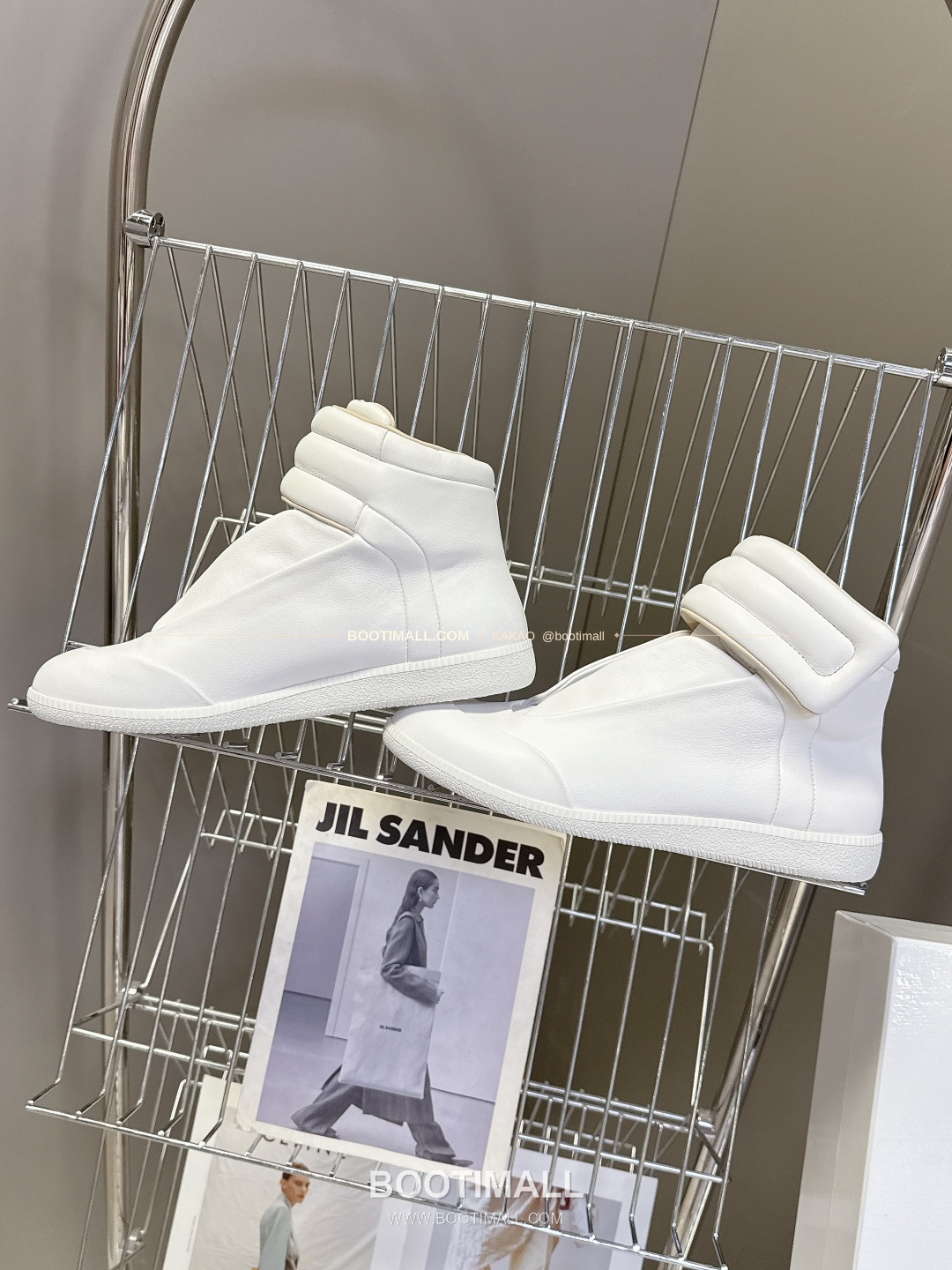 메종마르지엘라 퓨처 송아지가죽 히든밴드 하이탑 스니커즈 Maison Margiela Future Calfskin Hidden Band High-Top Sneakers 6