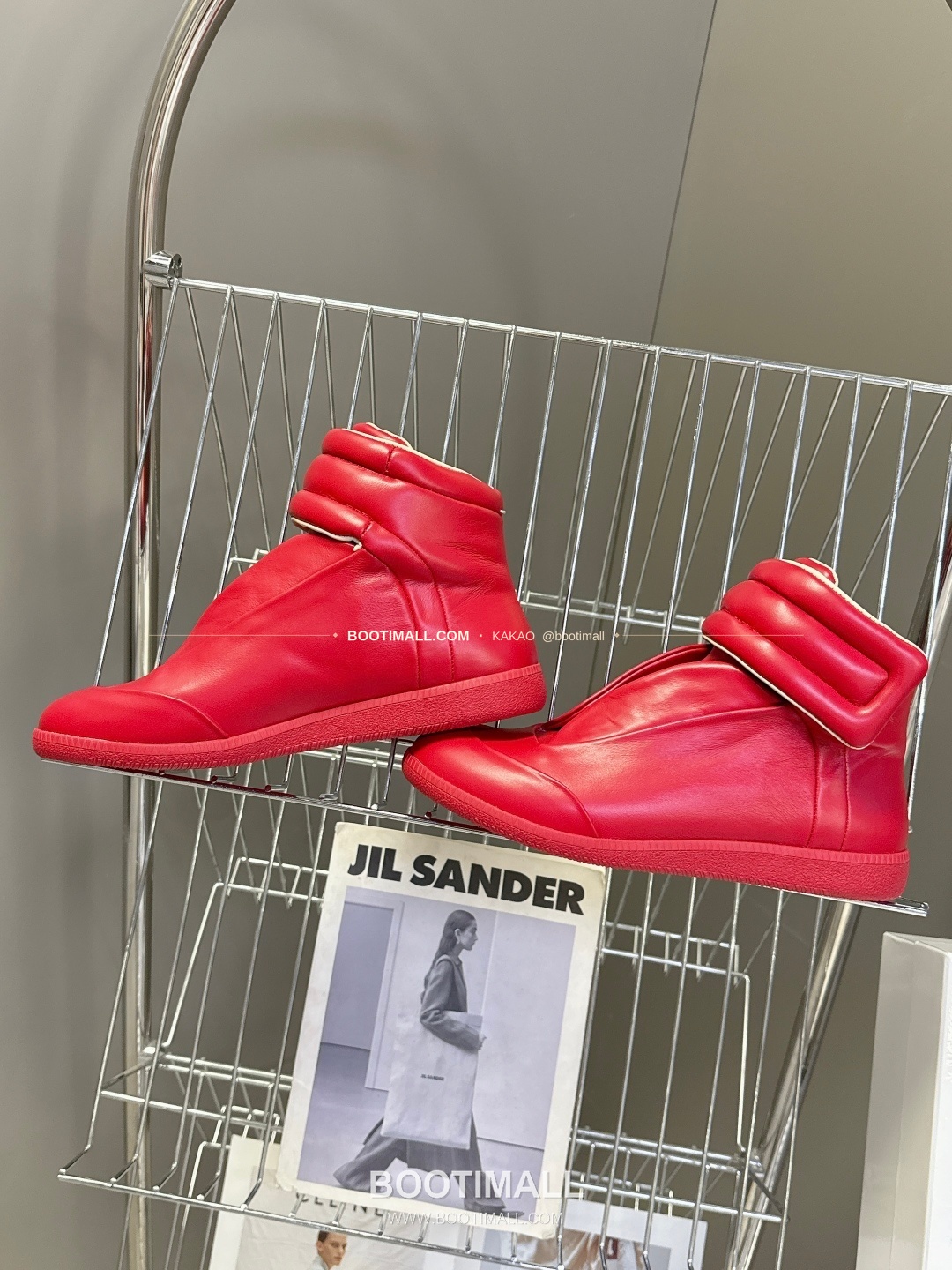 메종마르지엘라 퓨처 송아지가죽 히든밴드 하이탑 스니커즈 Maison Margiela Future Calfskin Hidden Band High-Top Sneakers 6
