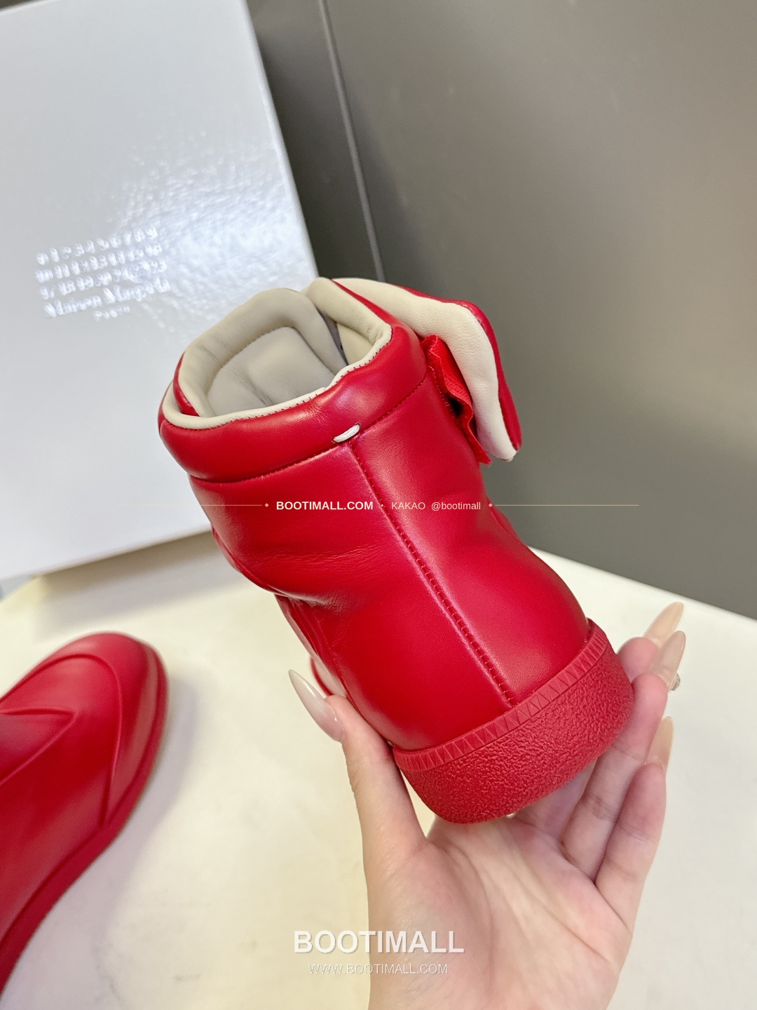 메종마르지엘라 퓨처 송아지가죽 히든밴드 하이탑 스니커즈 Maison Margiela Future Calfskin Hidden Band High-Top Sneakers 8