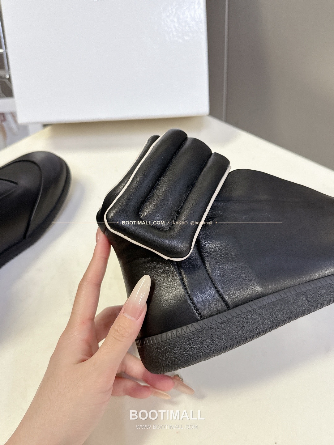 메종마르지엘라 퓨처 송아지가죽 히든밴드 하이탑 스니커즈 Maison Margiela Future Calfskin Hidden Band High-Top Sneakers 7