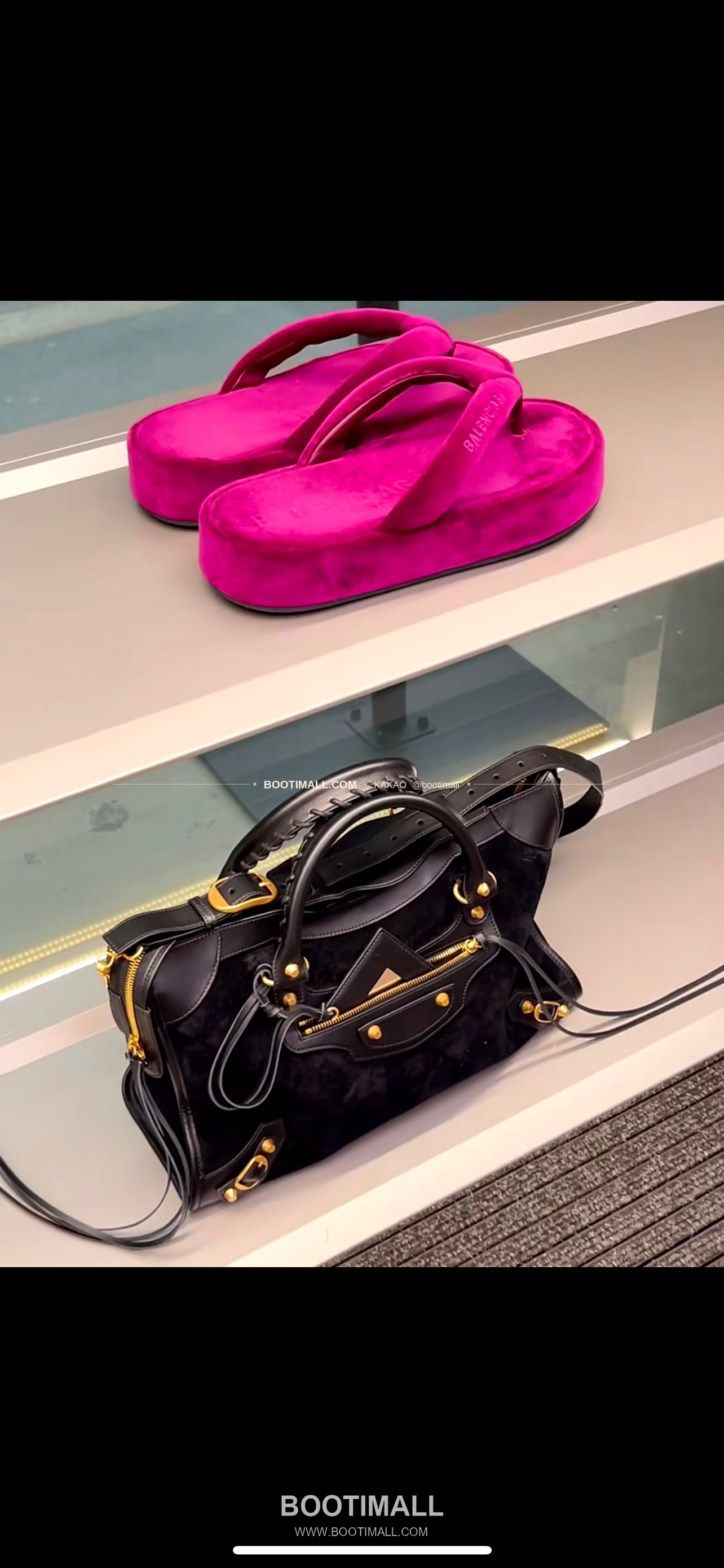 발렌시아가 르시티 레더 태슬 모터 토트백 Balenciaga Le City Leather Tassel Moto Tote Bag 3301 37cm 3