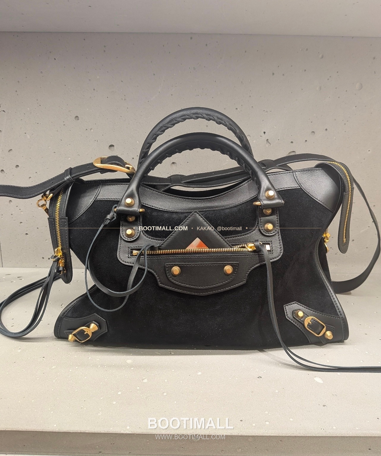 발렌시아가 르시티 레더 태슬 모터 토트백 Balenciaga Le City Leather Tassel Moto Tote Bag 3301 37cm 7