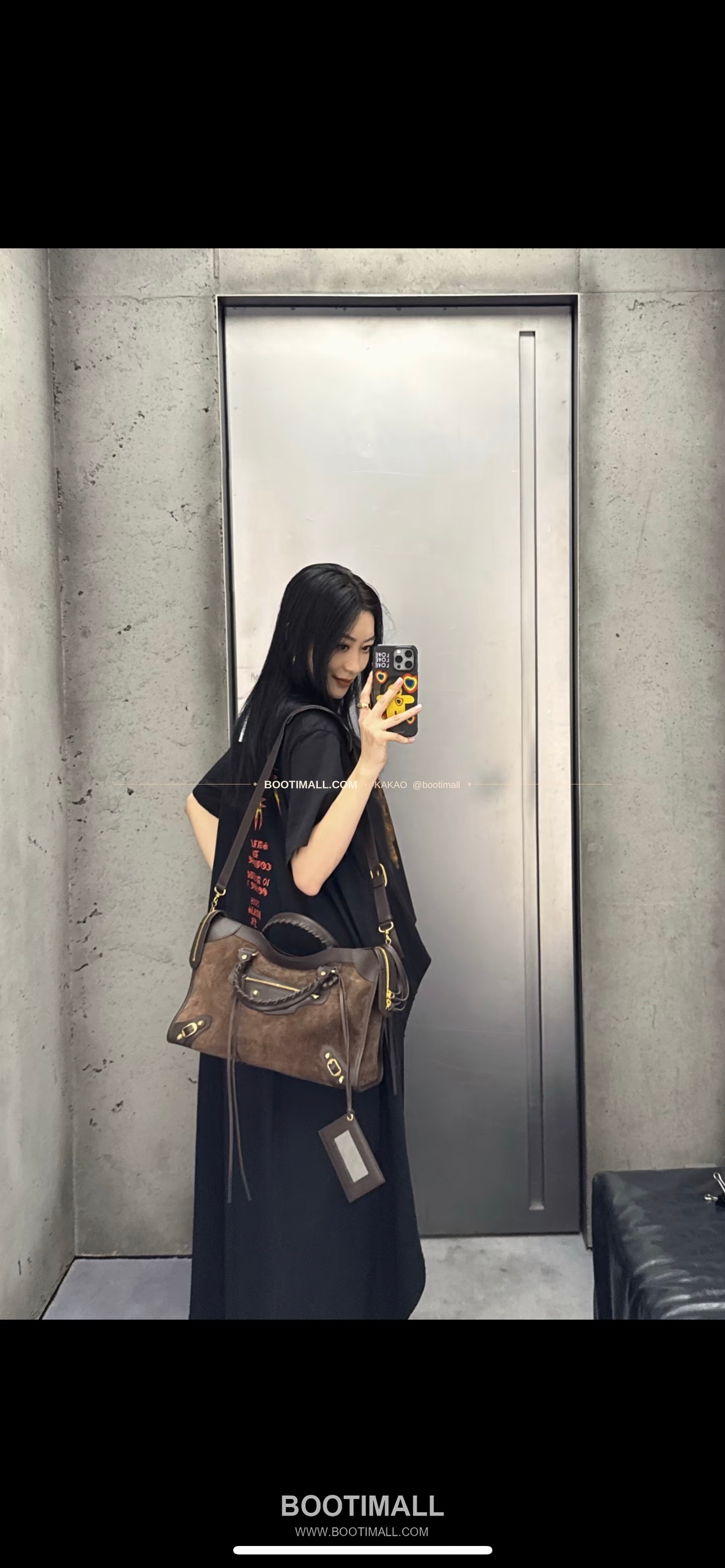 발렌시아가 르시티 레더 태슬 모터 토트백 Balenciaga Le City Leather Tassel Moto Tote Bag 3301 37cm 9