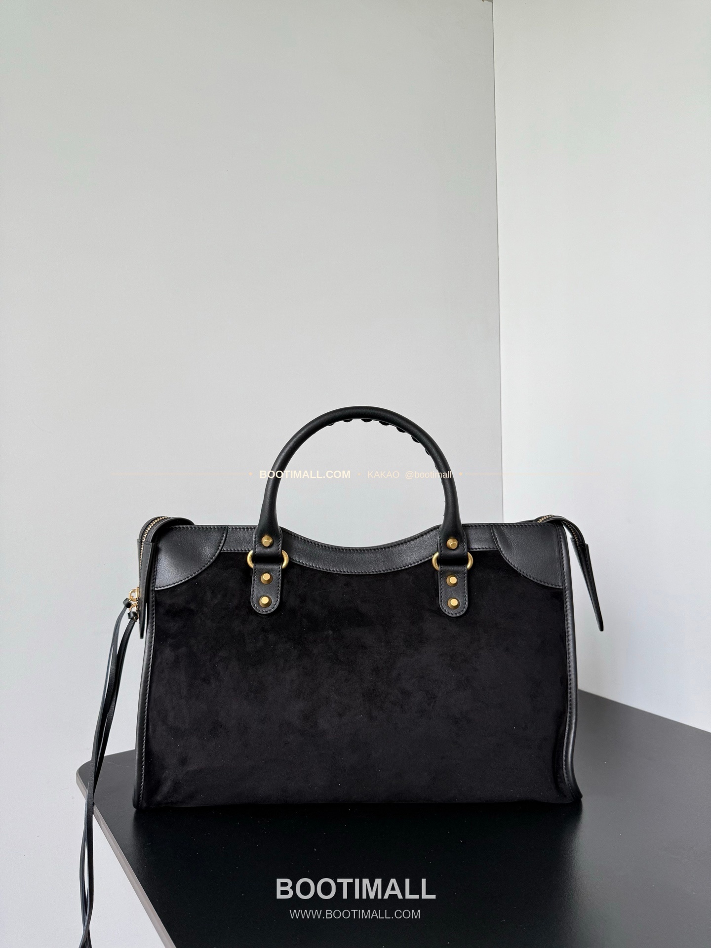 발렌시아가 르시티 레더 태슬 모터 토트백 Balenciaga Le City Leather Tassel Moto Tote Bag 3301 37cm 11