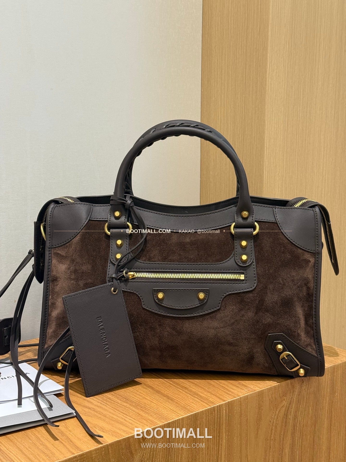 발렌시아가 르시티 레더 태슬 모터 토트백 Balenciaga Le City Leather Tassel Moto Tote Bag 3301 37cm 6