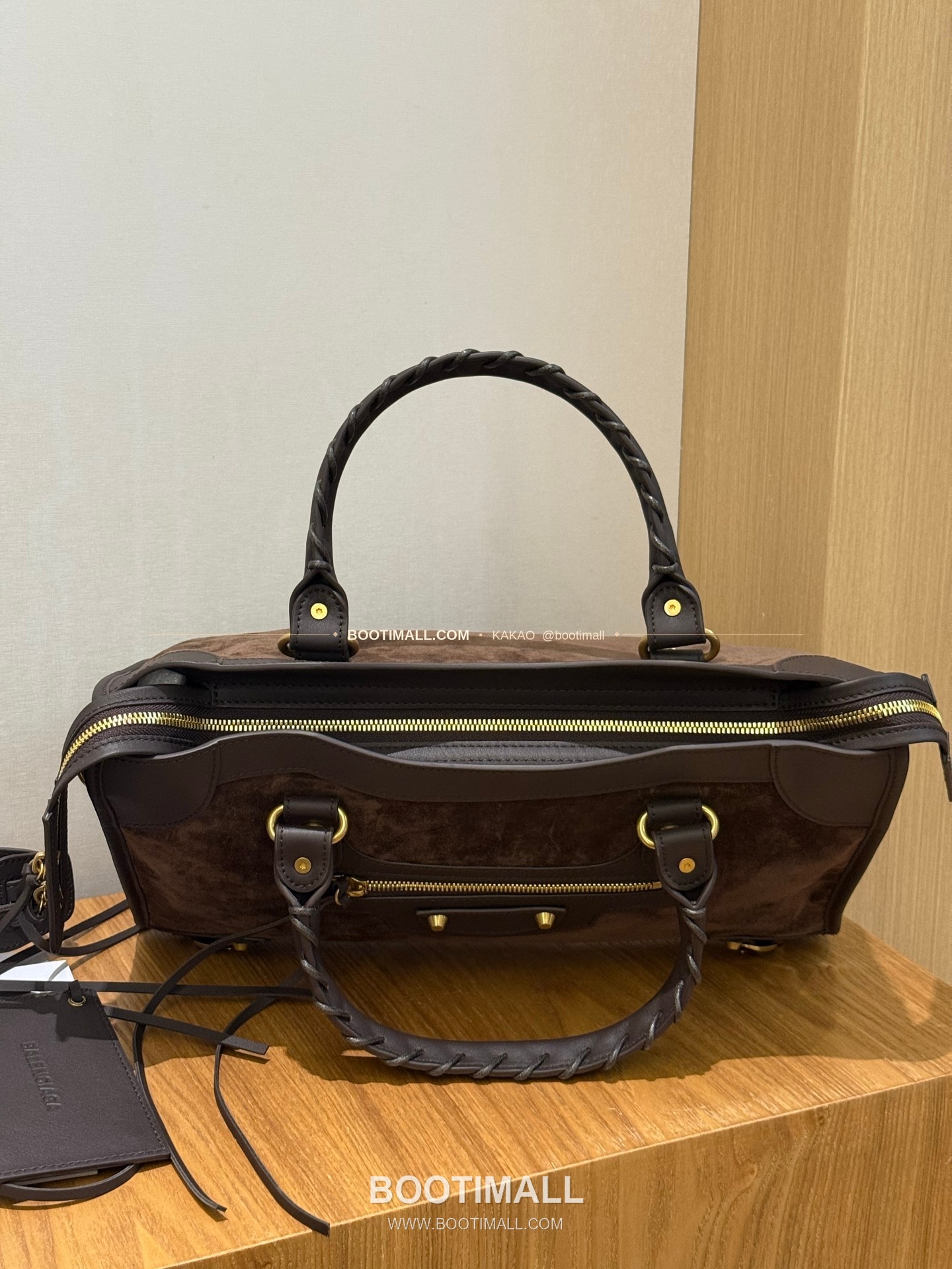 발렌시아가 르시티 레더 태슬 모터 토트백 Balenciaga Le City Leather Tassel Moto Tote Bag 3301 37cm 8