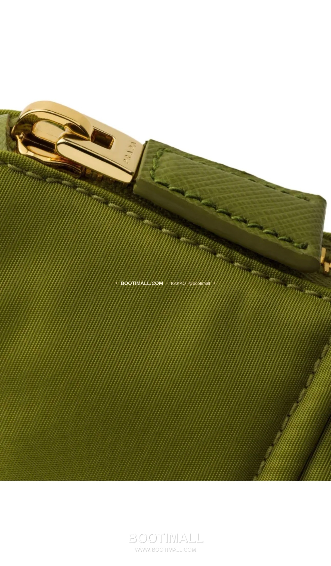 프라다 Re-Nylon 체인 하프문 숄더백 Prada Re-Nylon Chain Half Moon Shoulder Bag 1BH222 30cm 6