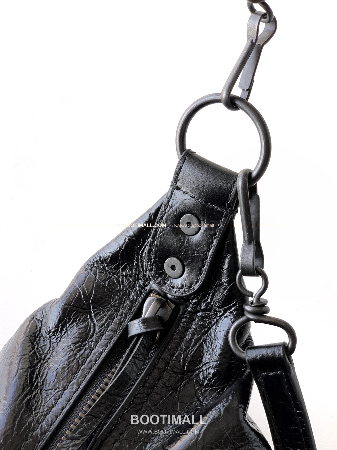 발렌시아가 르시티 레더 태슬 호보 숄더백 Balenciaga Le City Leather Tassel Hobo Shoulder Bag 2029 37cm 7