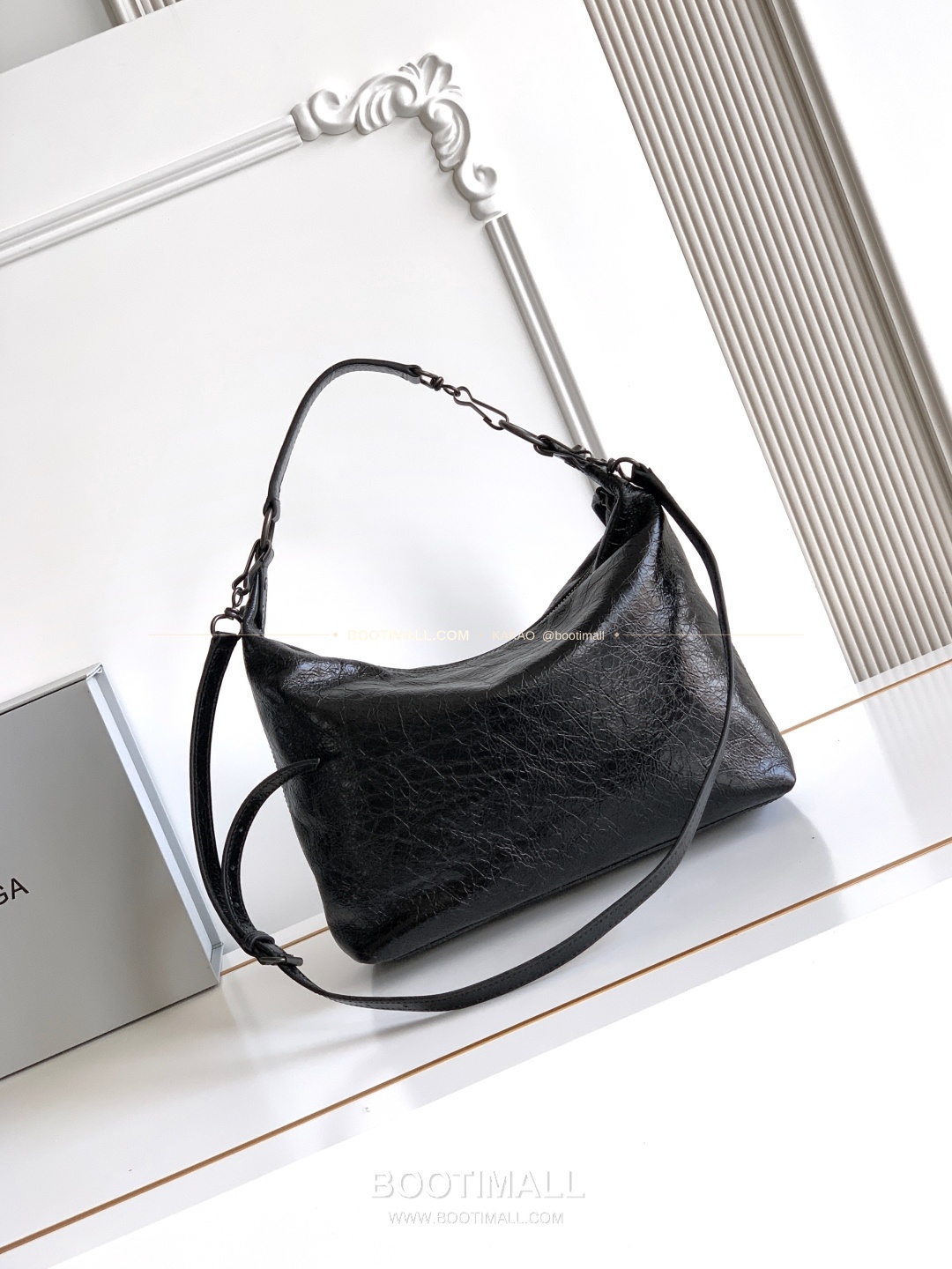발렌시아가 르시티 레더 태슬 호보 숄더백 Balenciaga Le City Leather Tassel Hobo Shoulder Bag 2029 28cm 3