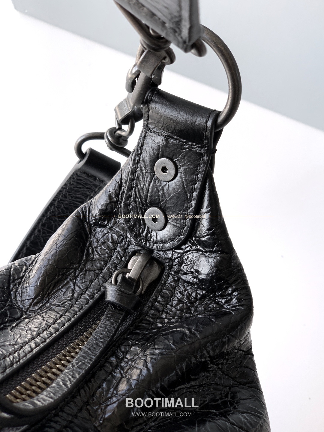발렌시아가 르시티 레더 태슬 호보 숄더백 Balenciaga Le City Leather Tassel Hobo Shoulder Bag 2029 28cm 7