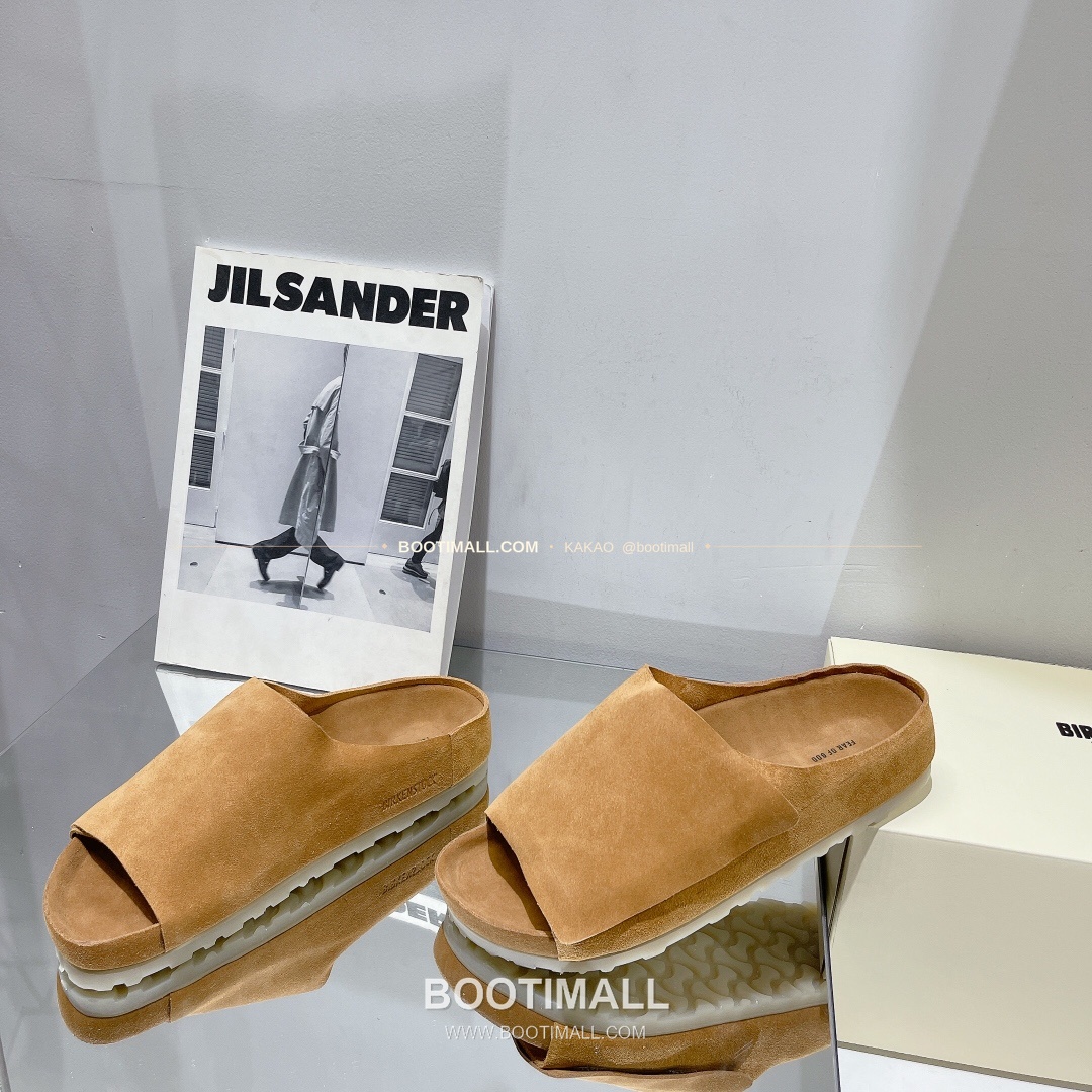 피어오브갓 버켄스탁 스웨이드 더블스트랩 코르크 풋베드 슬리퍼 Fear of God Birkenstock Suede Double Strap Cork Footbed Sandals 5