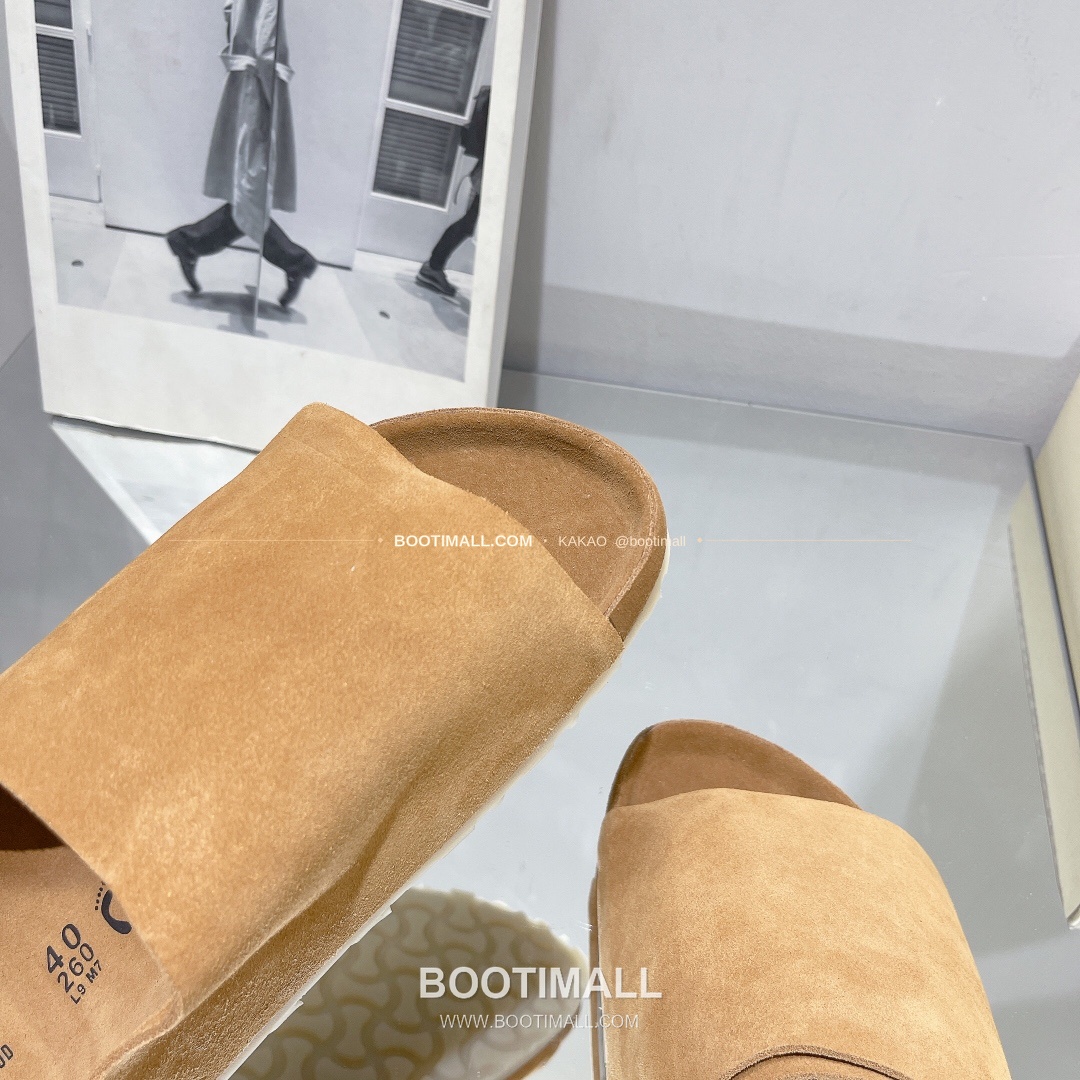 피어오브갓 버켄스탁 스웨이드 더블스트랩 코르크 풋베드 슬리퍼 Fear of God Birkenstock Suede Double Strap Cork Footbed Sandals 8