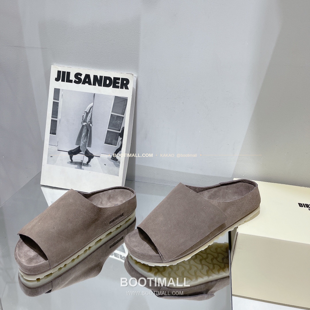 피어오브갓 버켄스탁 스웨이드 더블스트랩 코르크 풋베드 슬리퍼 Fear of God Birkenstock Suede Double Strap Cork Footbed Sandals 5