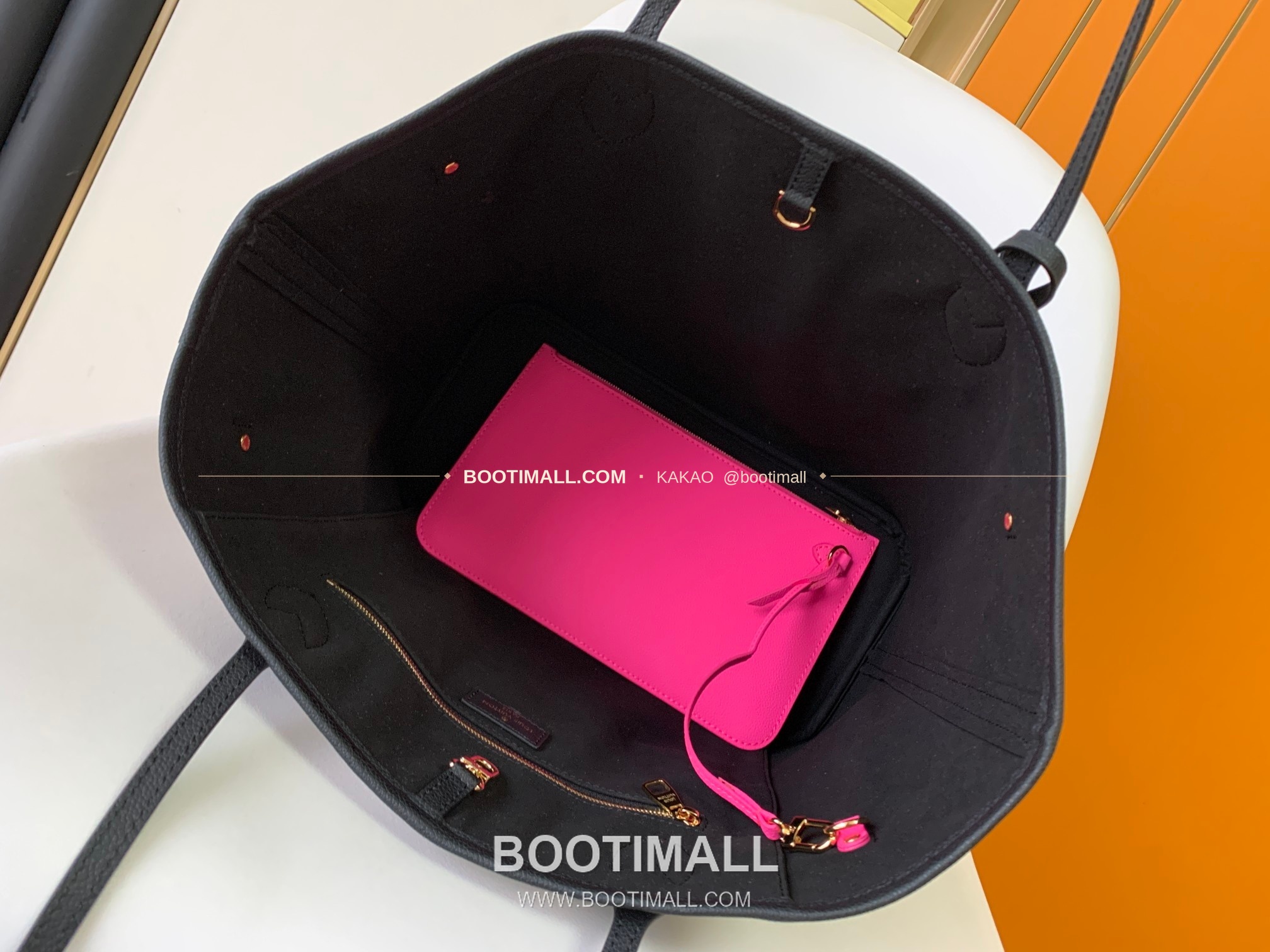 루이비통 모노그램 앙프렝뜨 레더 네버풀 MM 토트백 Louis Vuitton Monogram Empreinte Leather Neverfull MM Tote Bag M46102 31cm 7