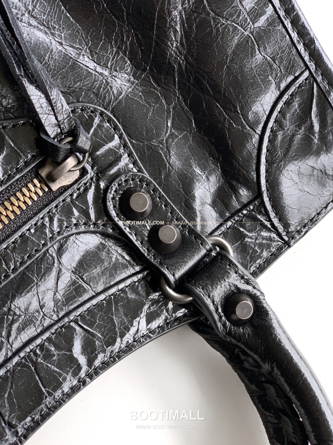 발렌시아가 르시티 레더 태슬 모토 숄더백 Balenciaga Le City Leather Tassel Moto Shoulder Bag 2022 30cm 5