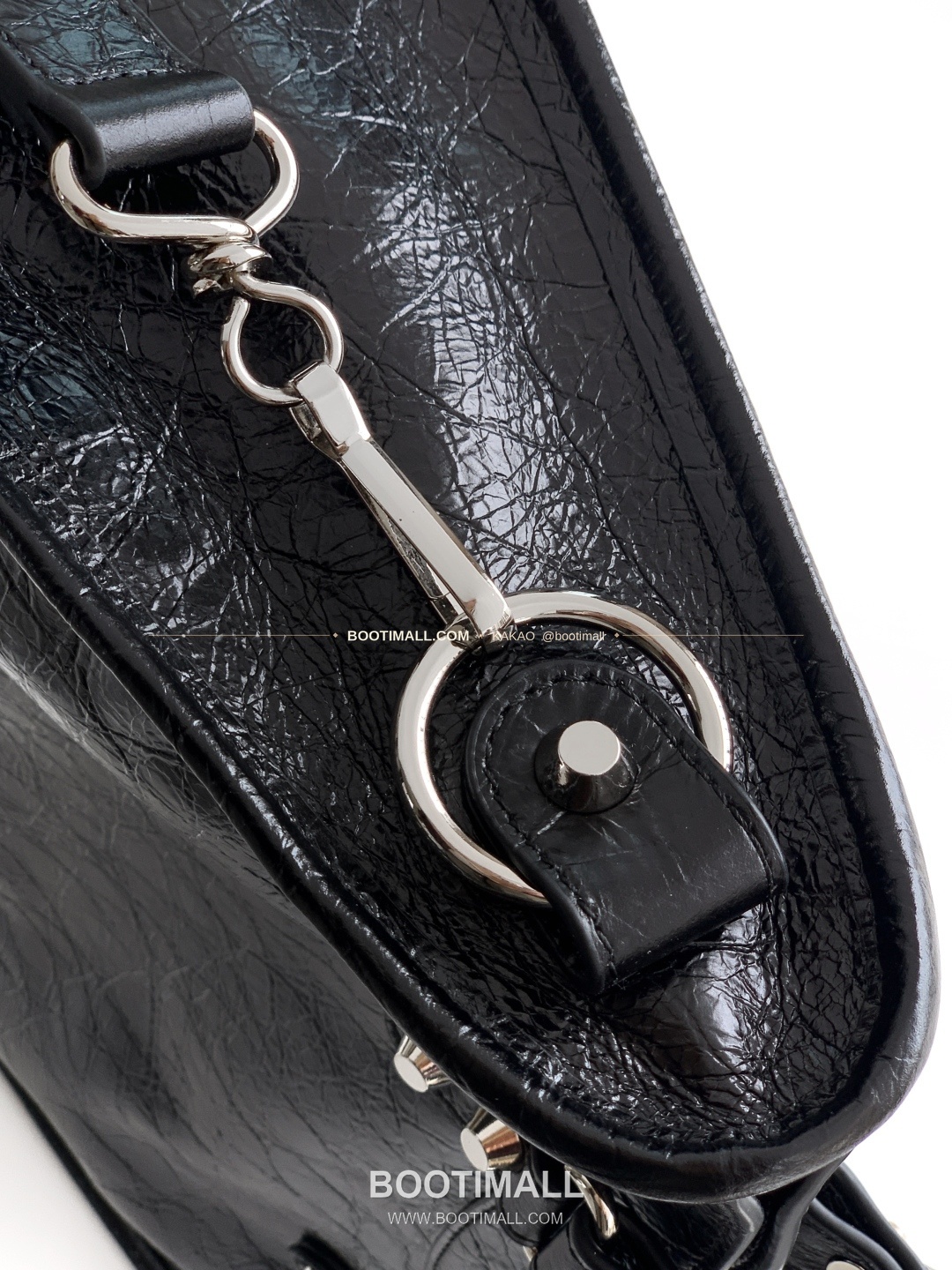 발렌시아가 르시티 레더 태슬 모토 숄더백 Balenciaga Le City Leather Tassel Moto Shoulder Bag 2022 30cm 7
